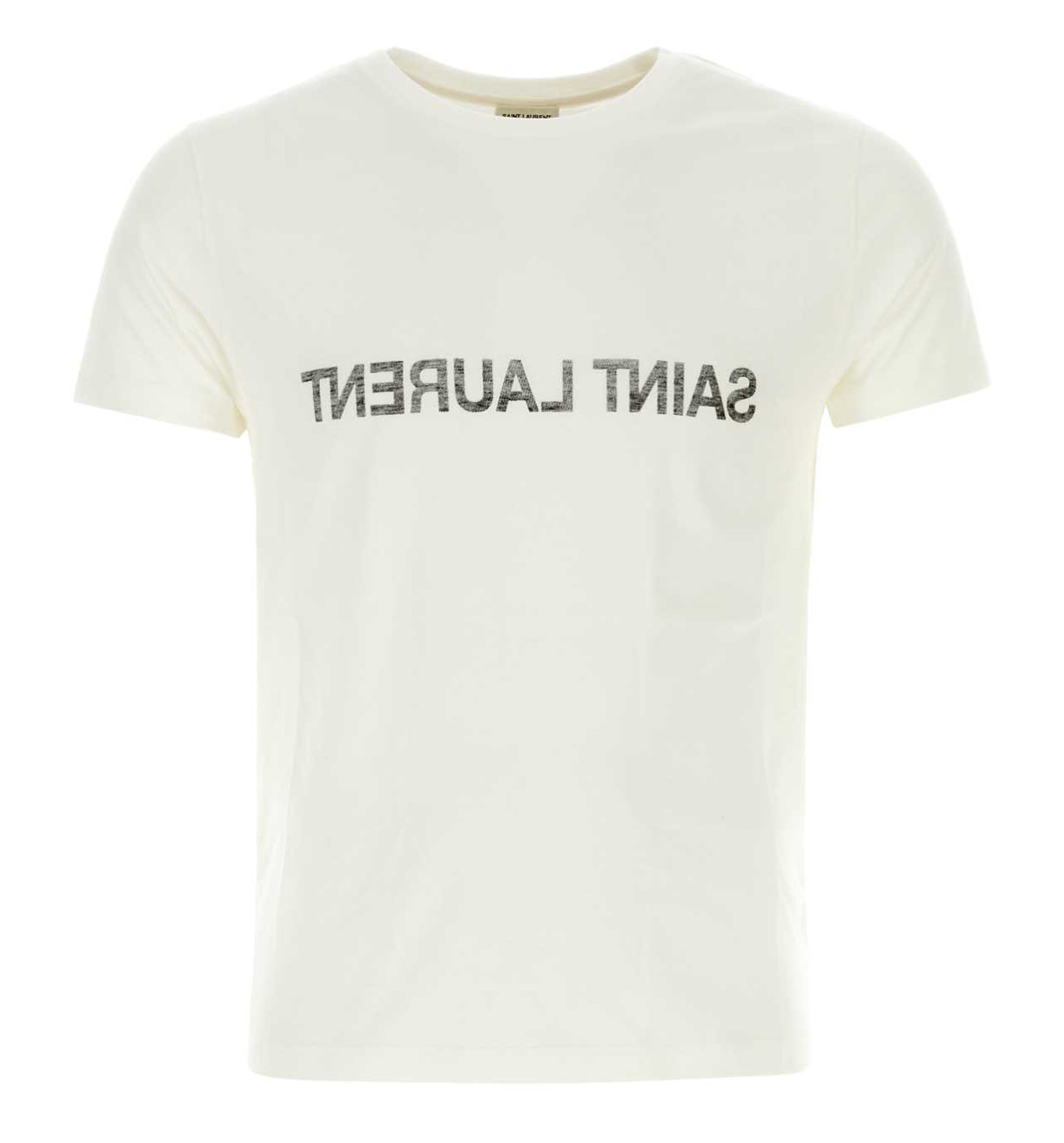 T-shirt in Cotton with Givenchy Paris Embroidery