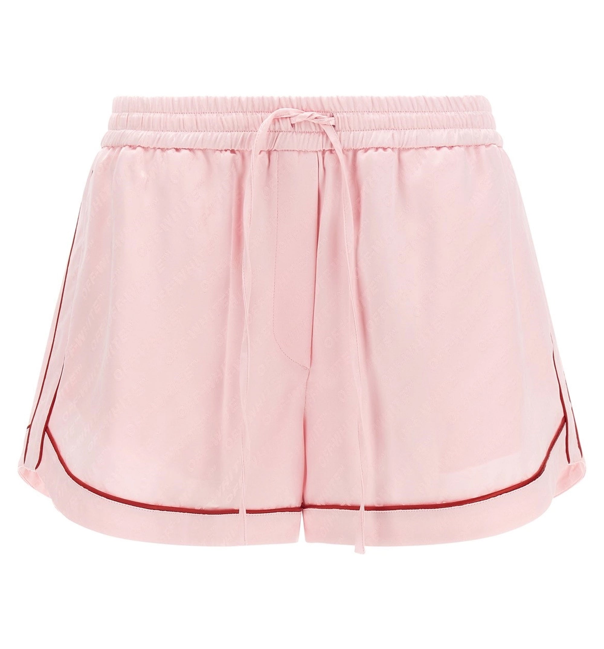 Jacquard Satin Pajama Shorts
