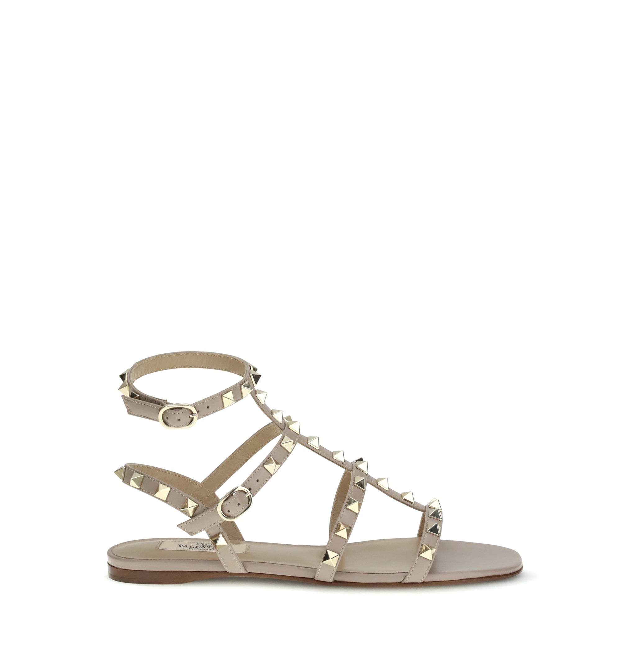 Rockstud Leather Sandals