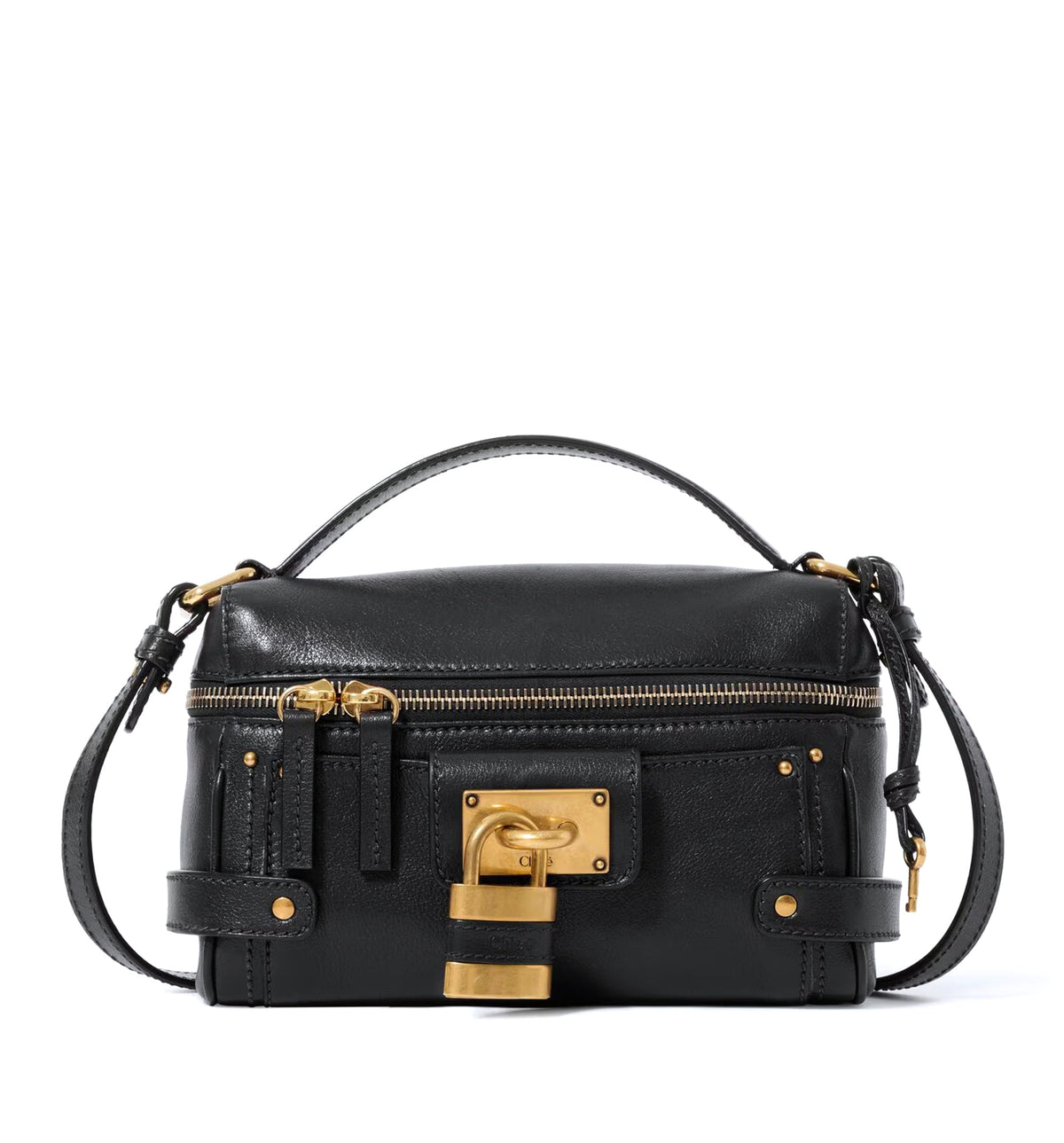 Paddington vanity bag in grained leather