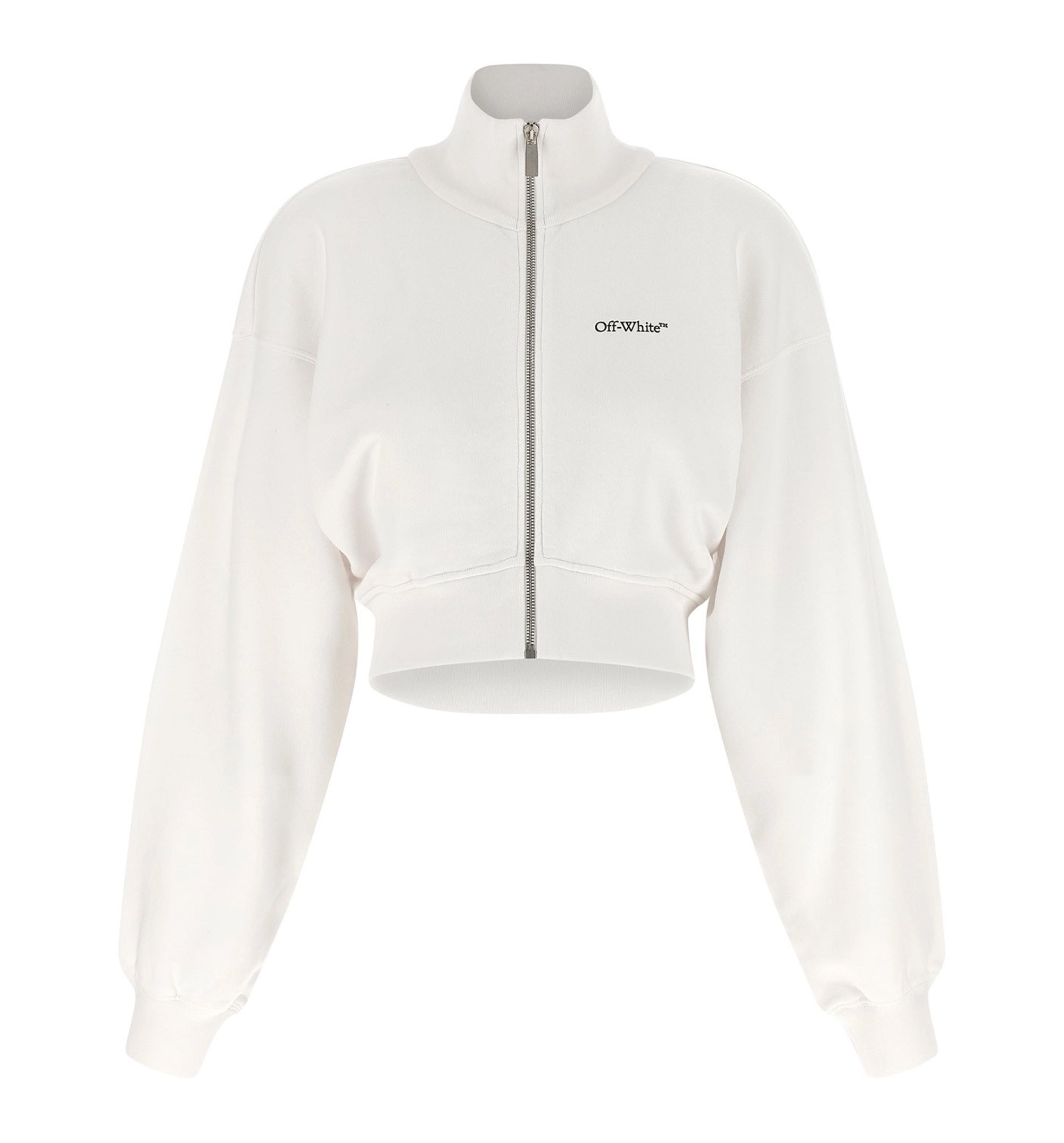 Arrow Glowing Flower Cropped Sweatshirt