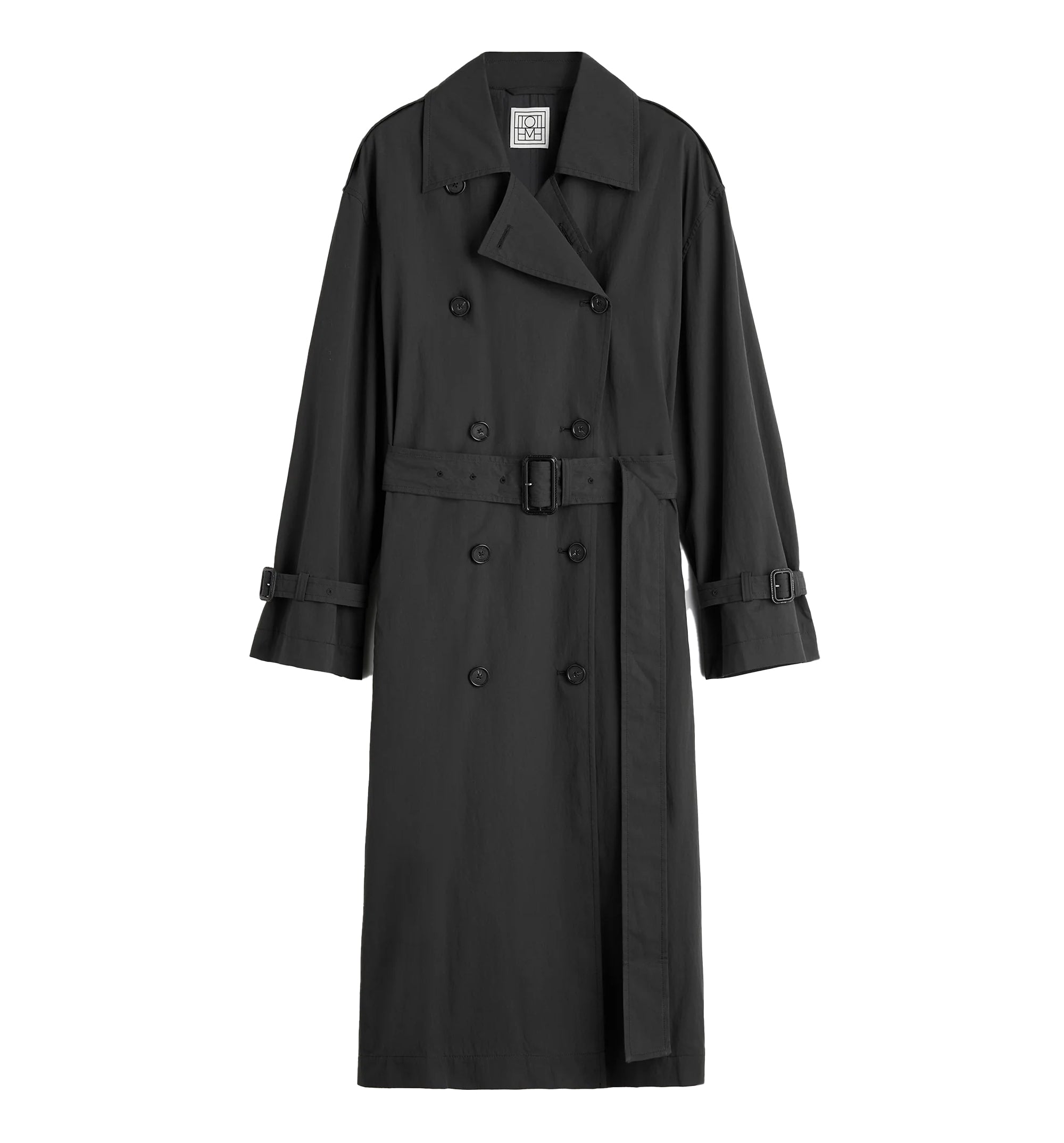 Cotton Blend Trench Coat