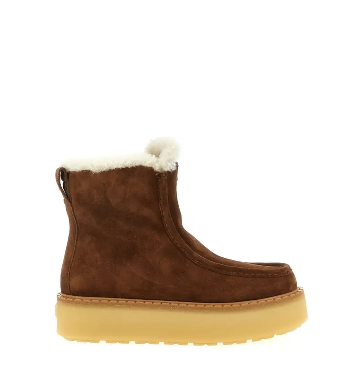 Suede ankle boots