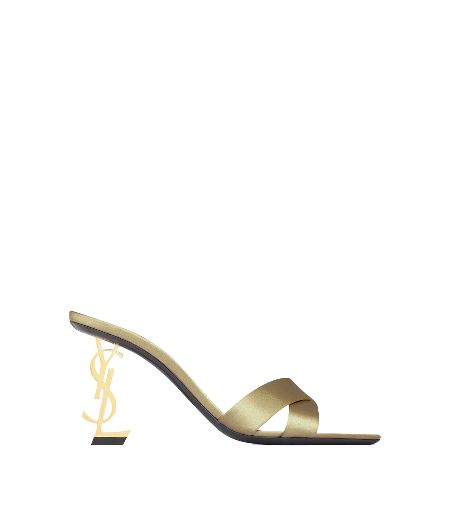Opyum Mules In Satin Crepe