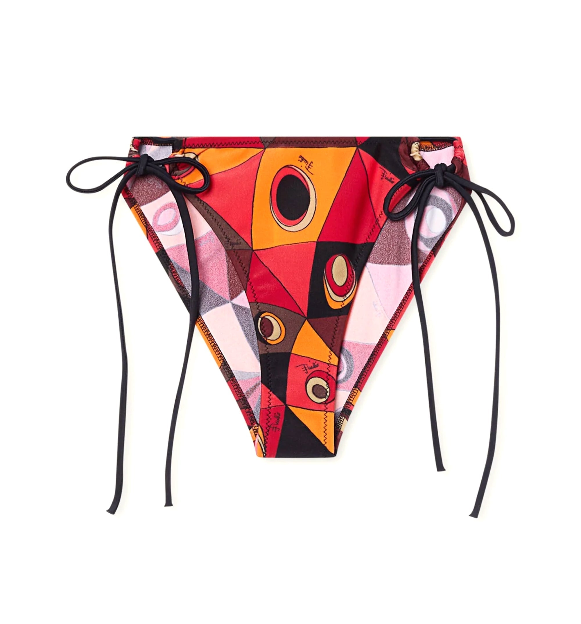 Occhi Print Adjustable Bikini Bottom
