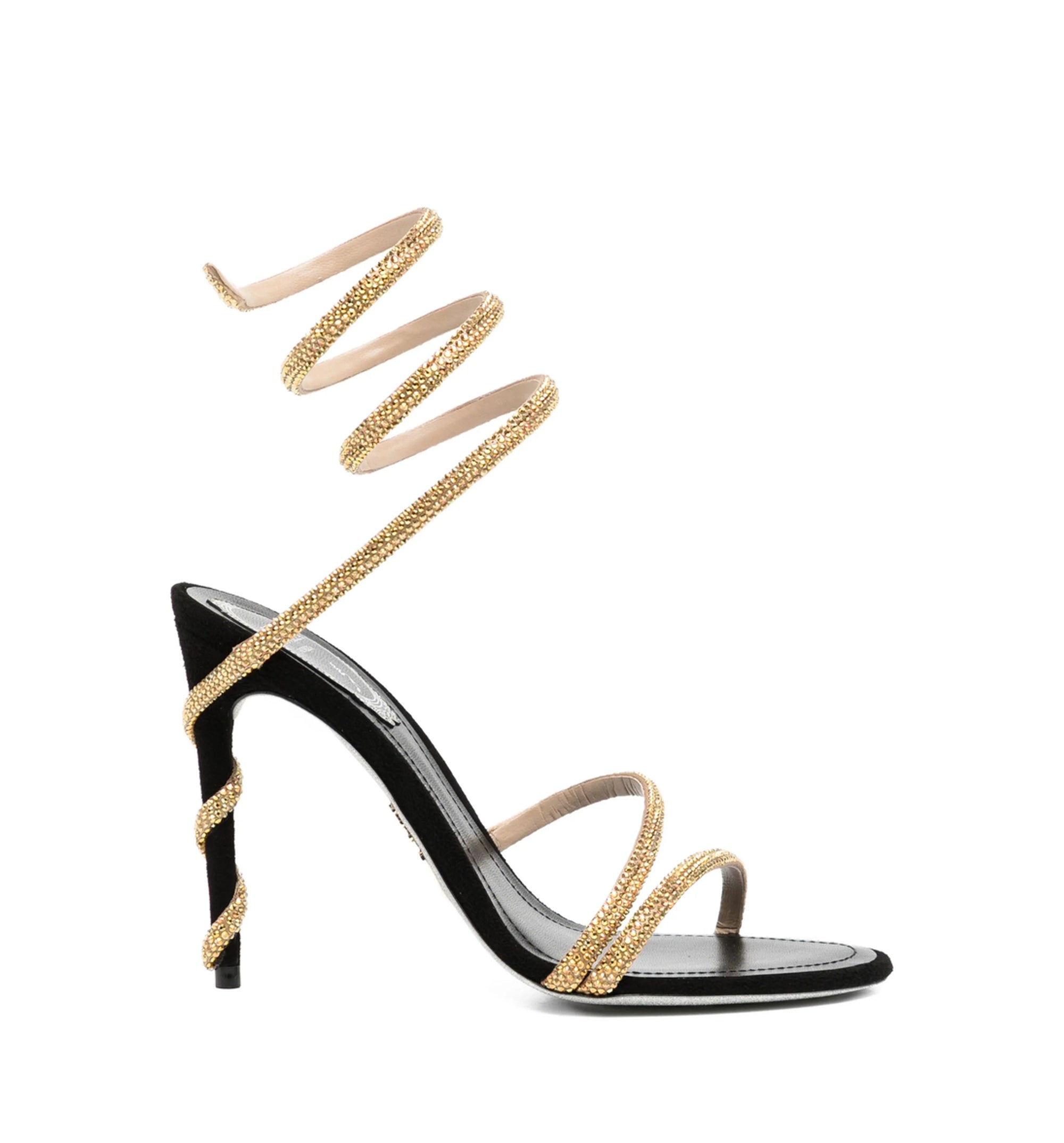 Margot Black And Gold Sandal 105