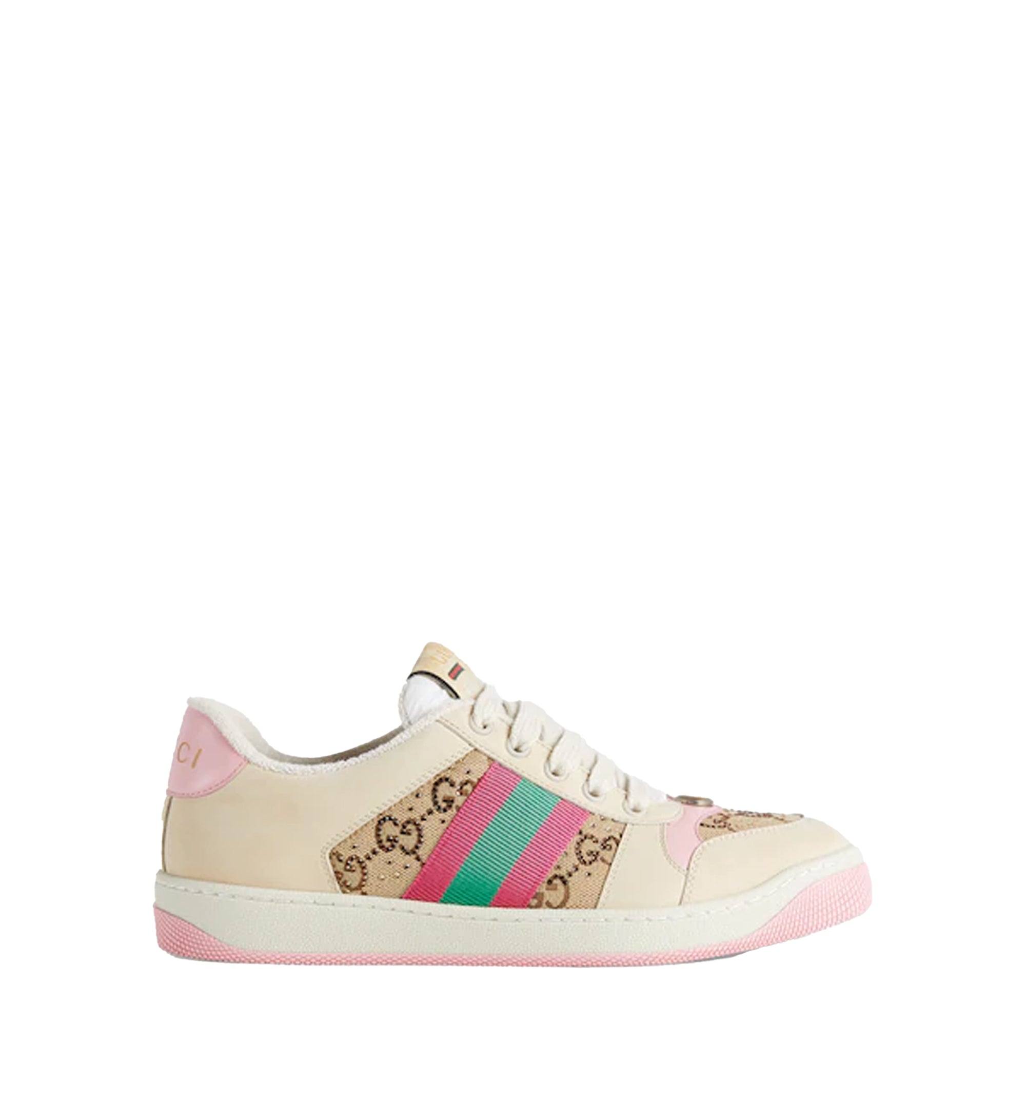 GG Crystal Screener Sneaker