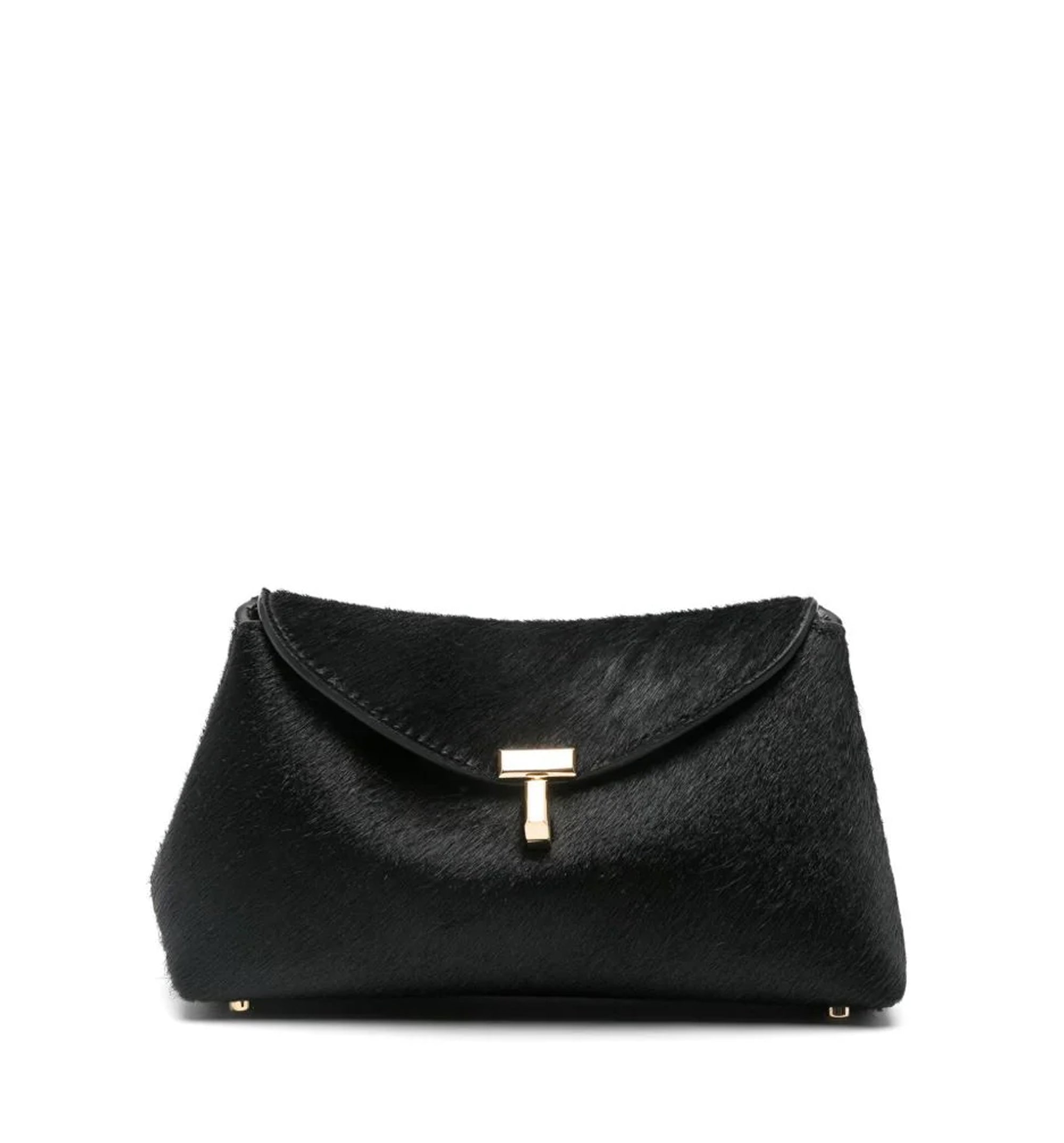 Belted Calf Hair Tote Bag