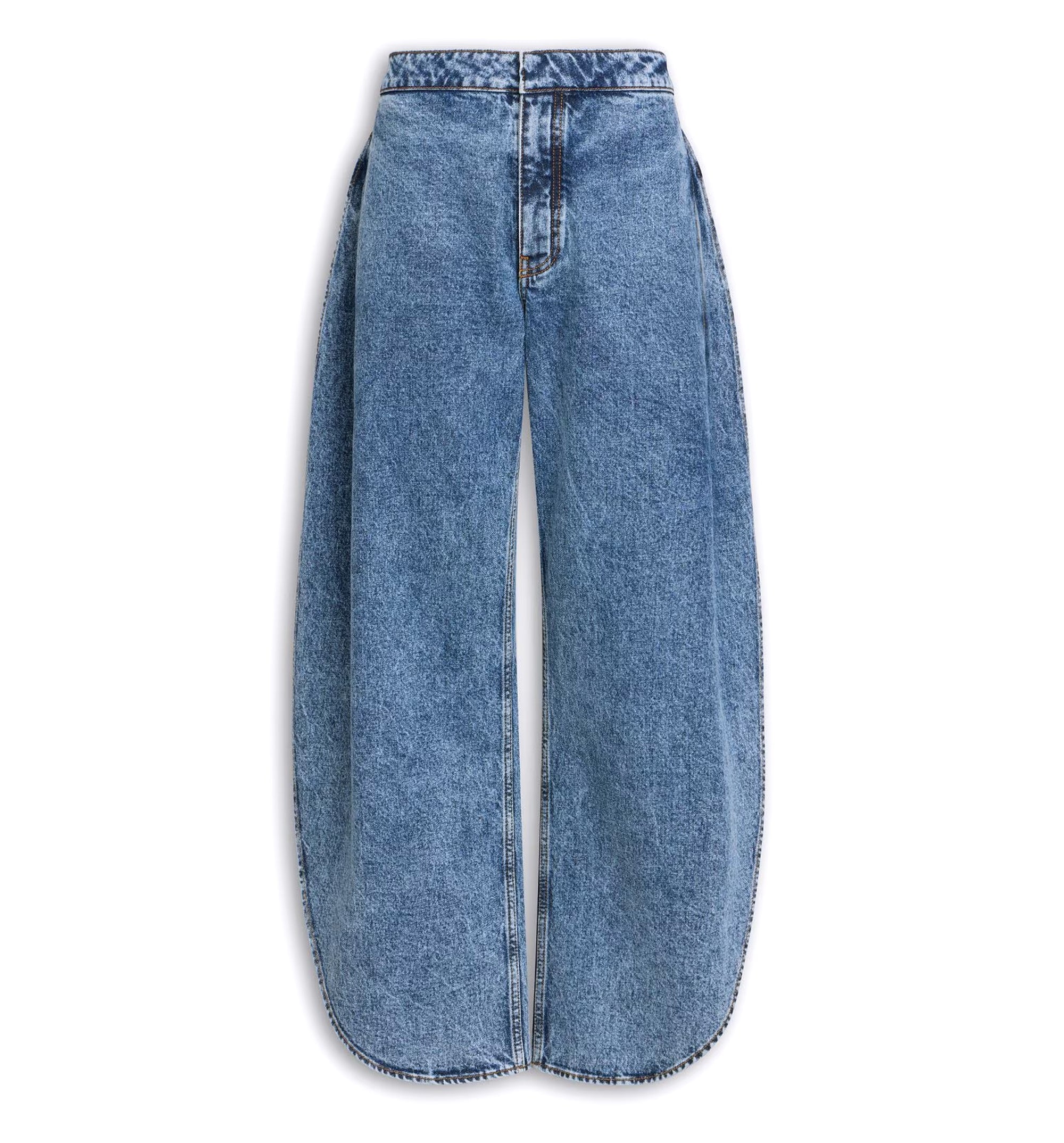 Petal Denim Pants