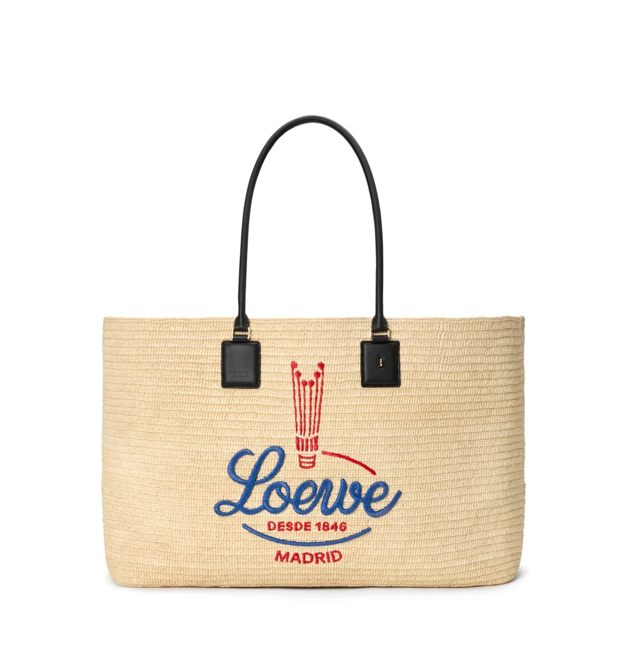 XL Verano Tote In Raffia