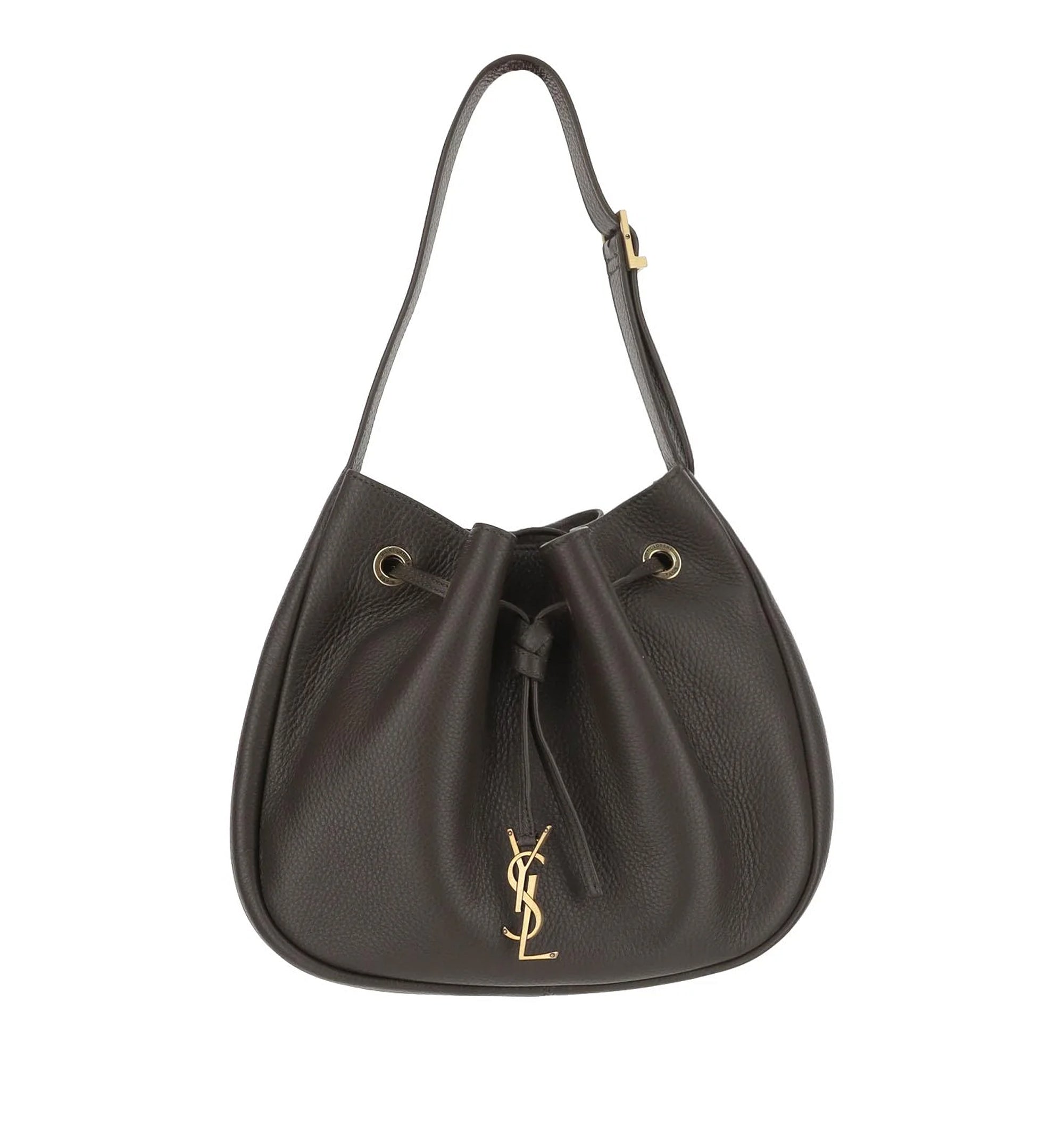 Paris VII Small Hobo Bag In Grained Leather