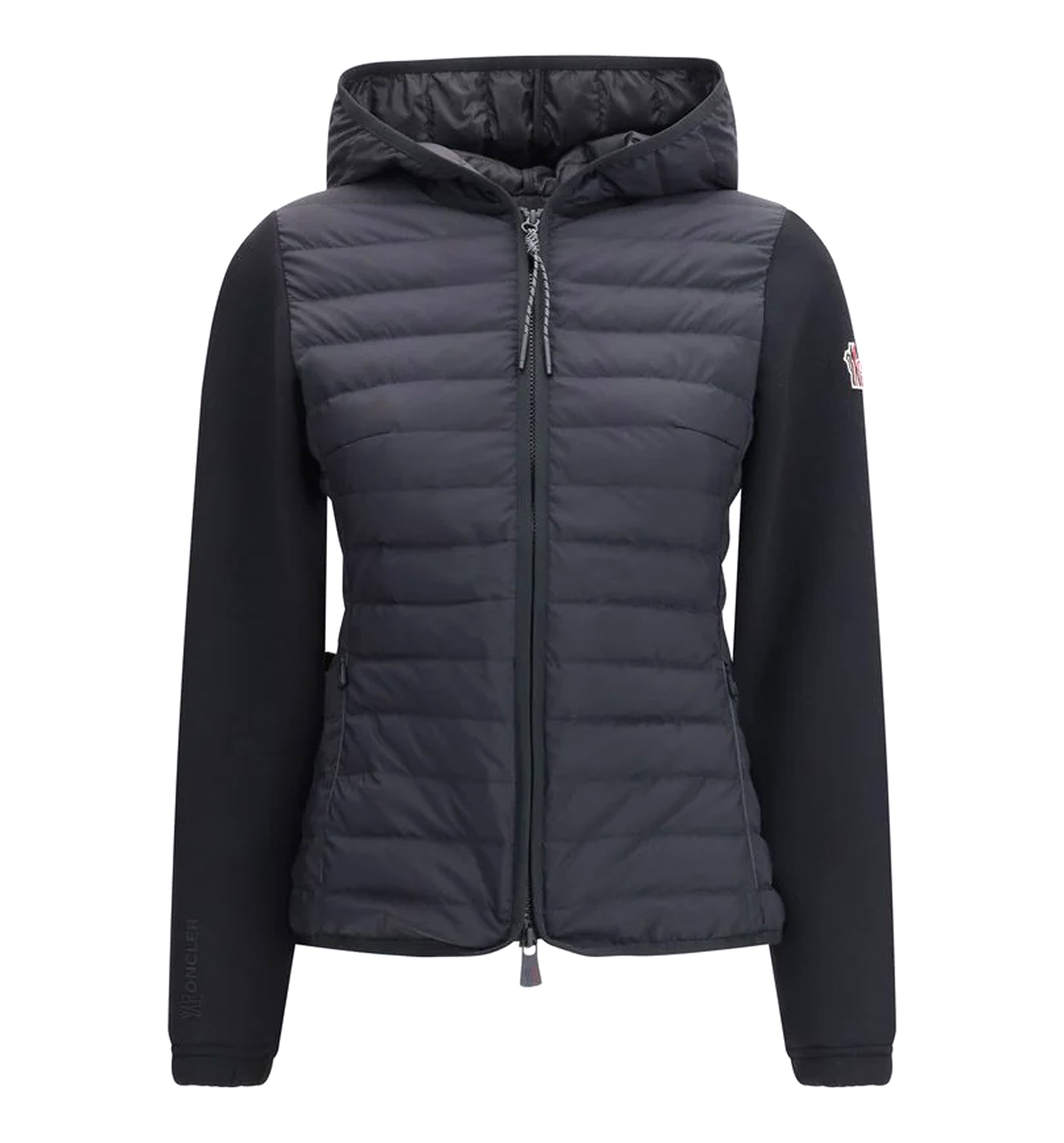 Padded Zipped Cardigan