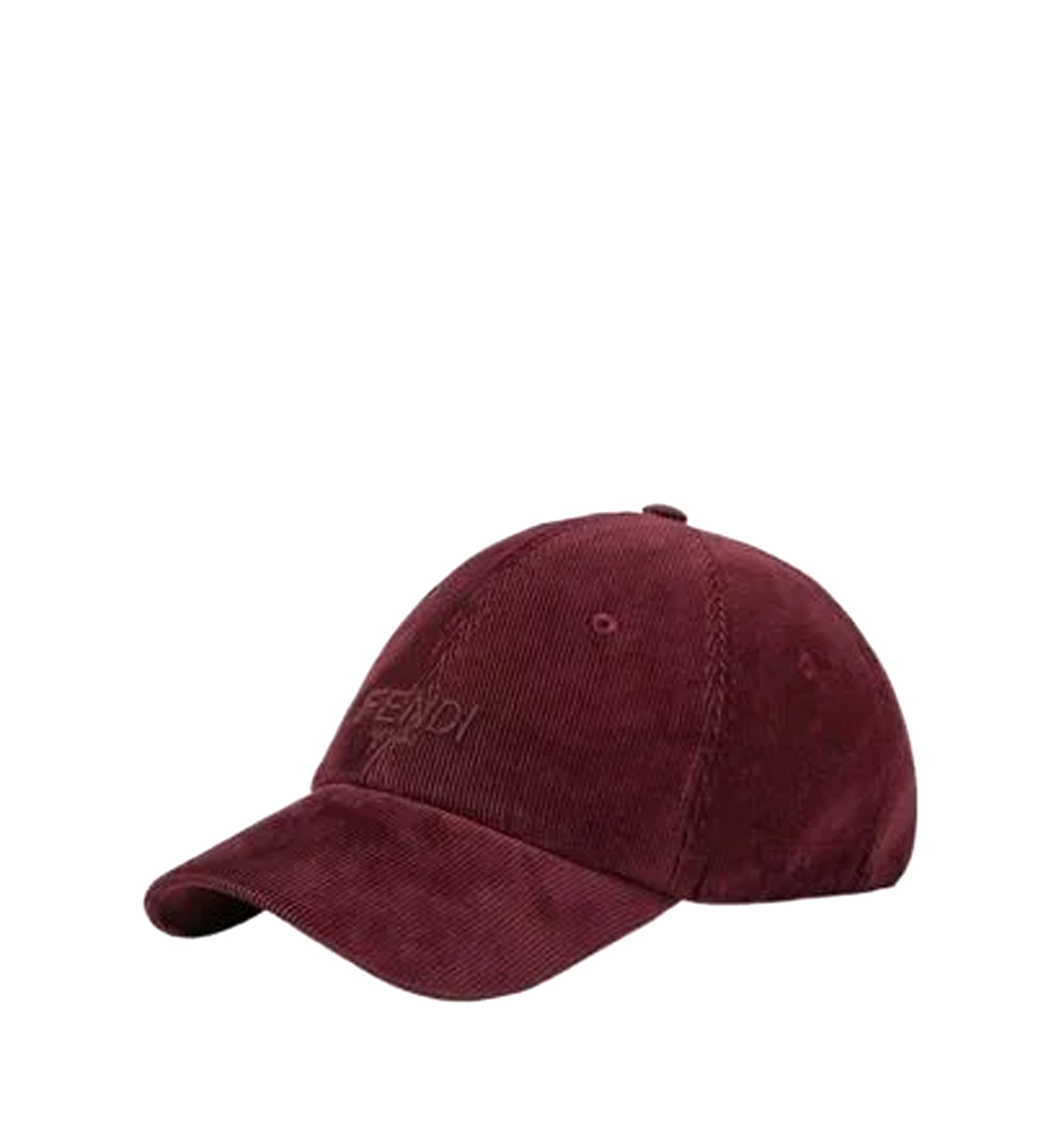 Burgundy Velvet Baseball Cap