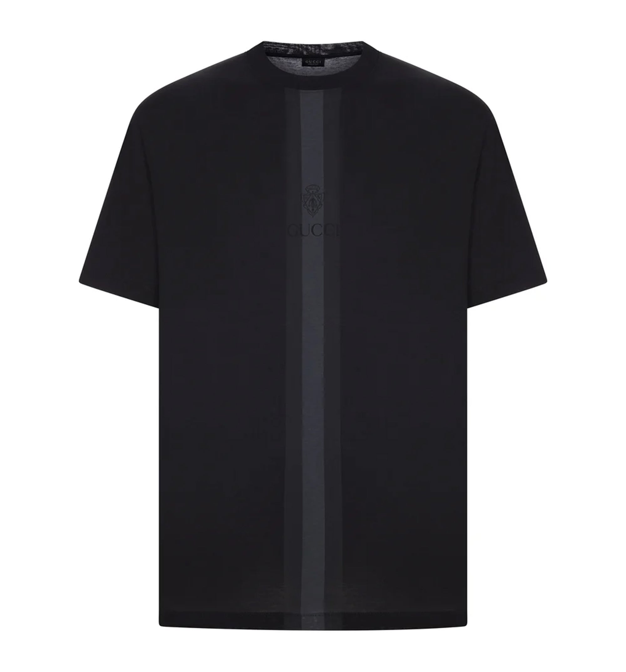 Cotton T-shirt with muted Web