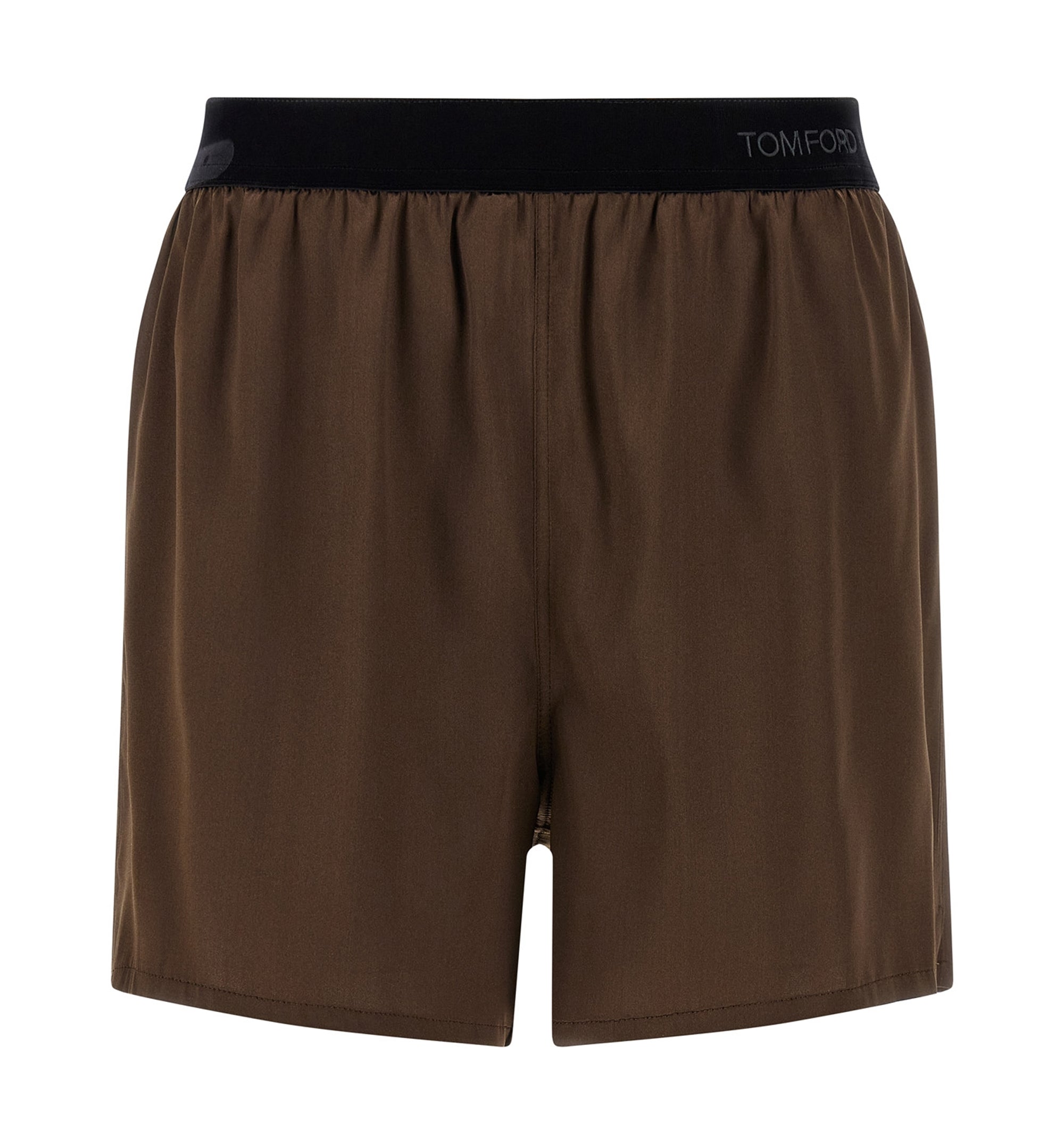 Stretch Silk Satin PJ Shorts