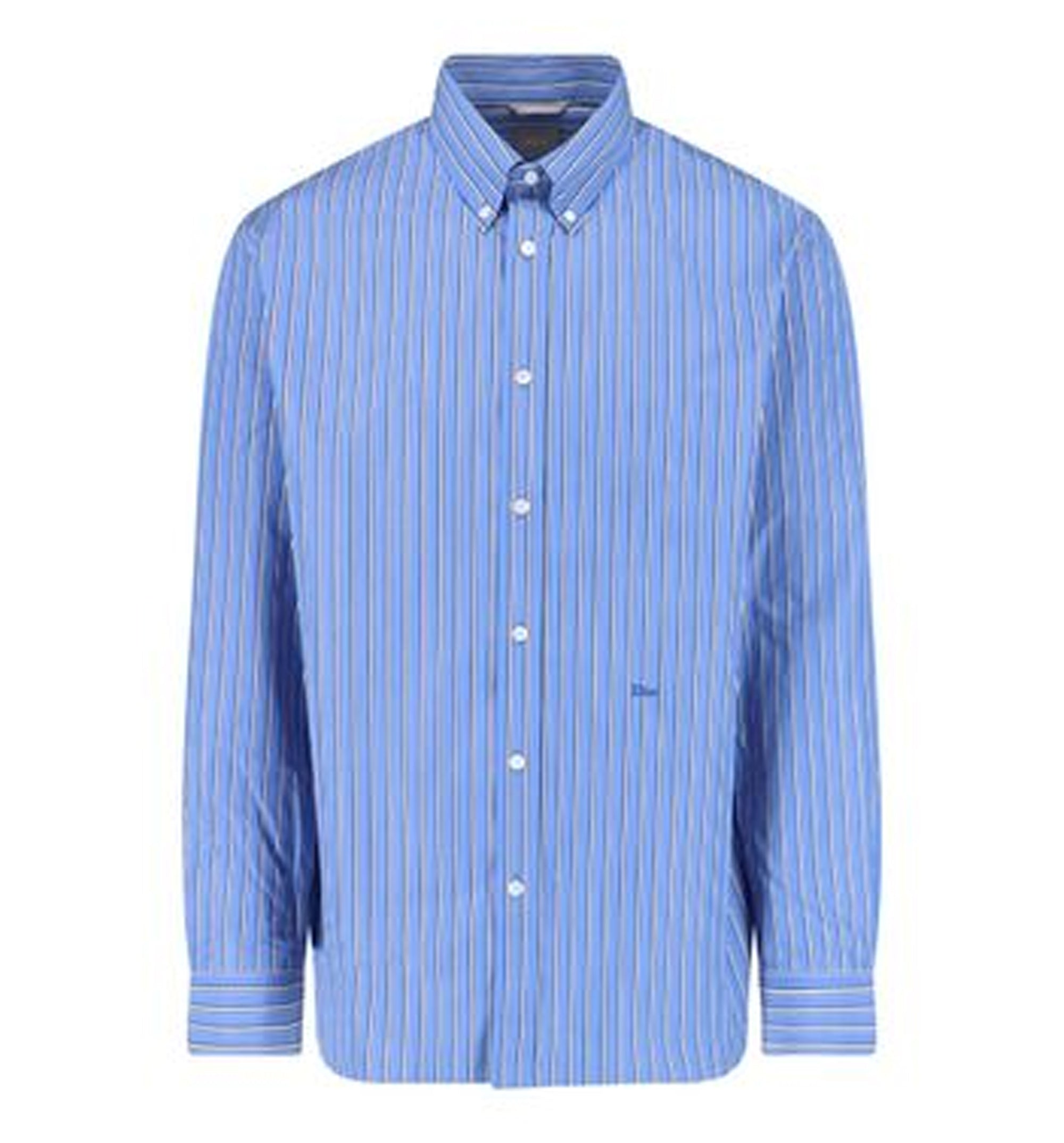 Striped Embroidered Shirt