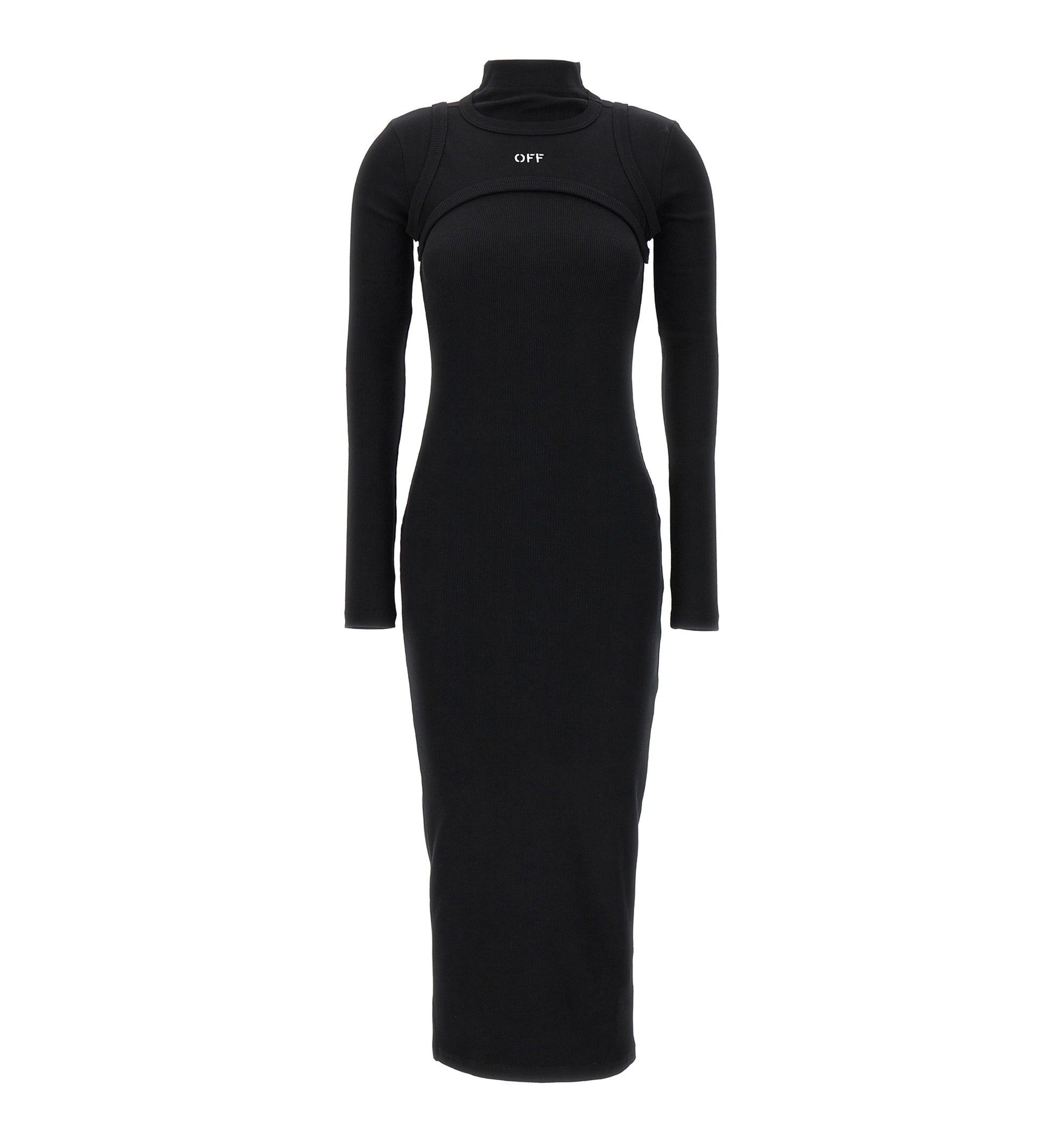 'Off Stamp Rib' dress