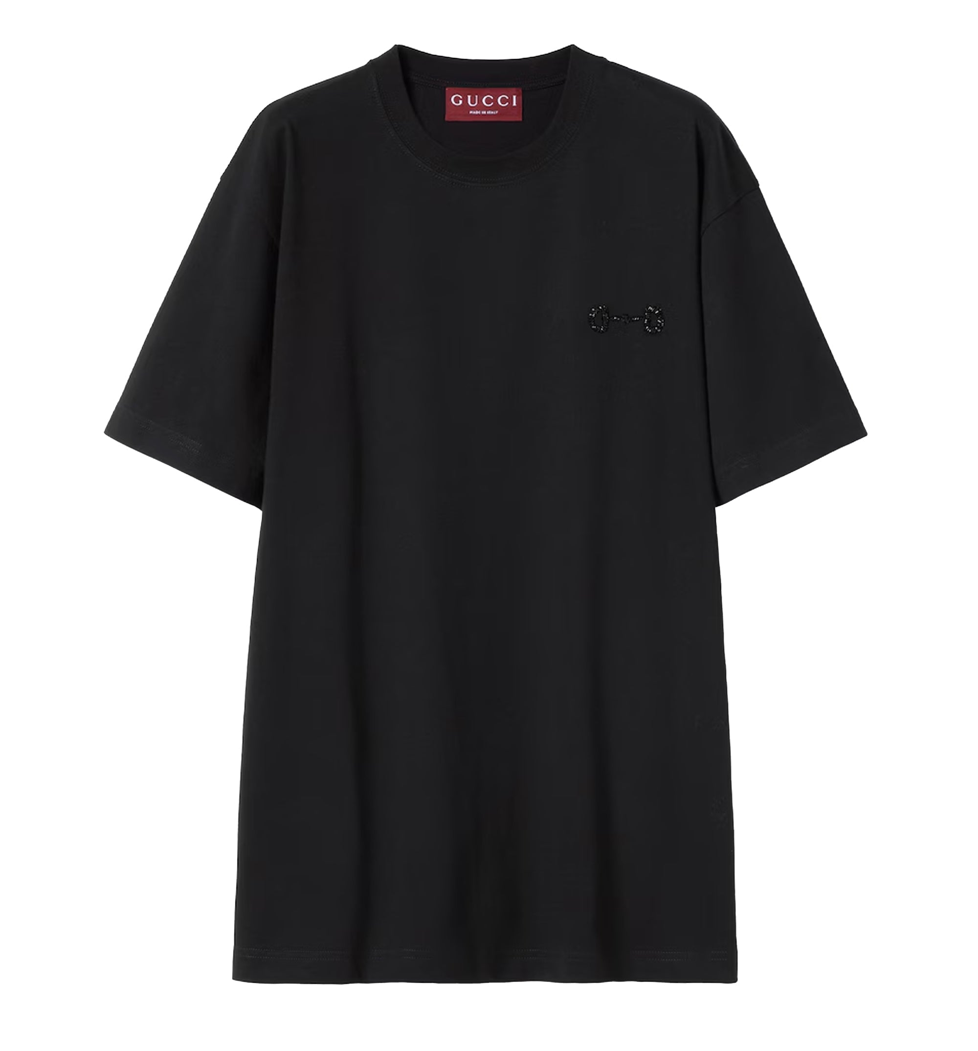 Cotton Jersey T-Shirt With Embroidery