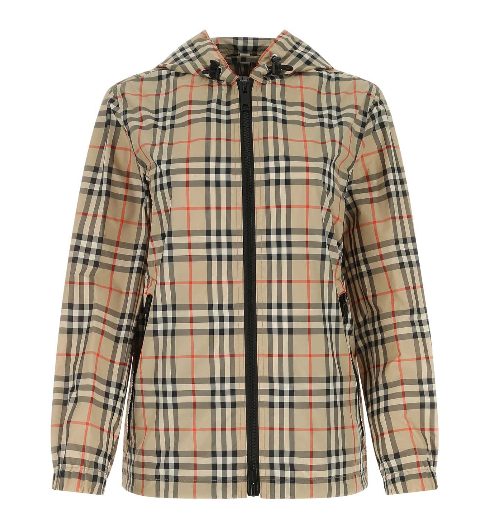 Everton Check Hooded Rain Jacket