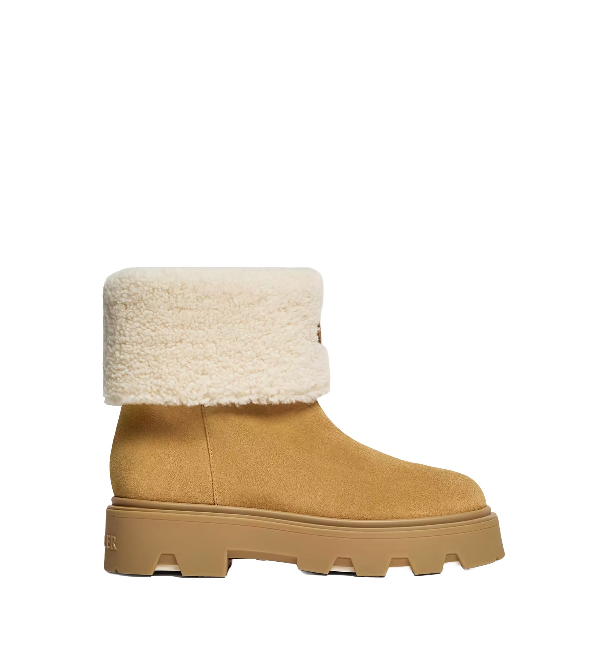 Aurea Mid Suede & Shearling Boots