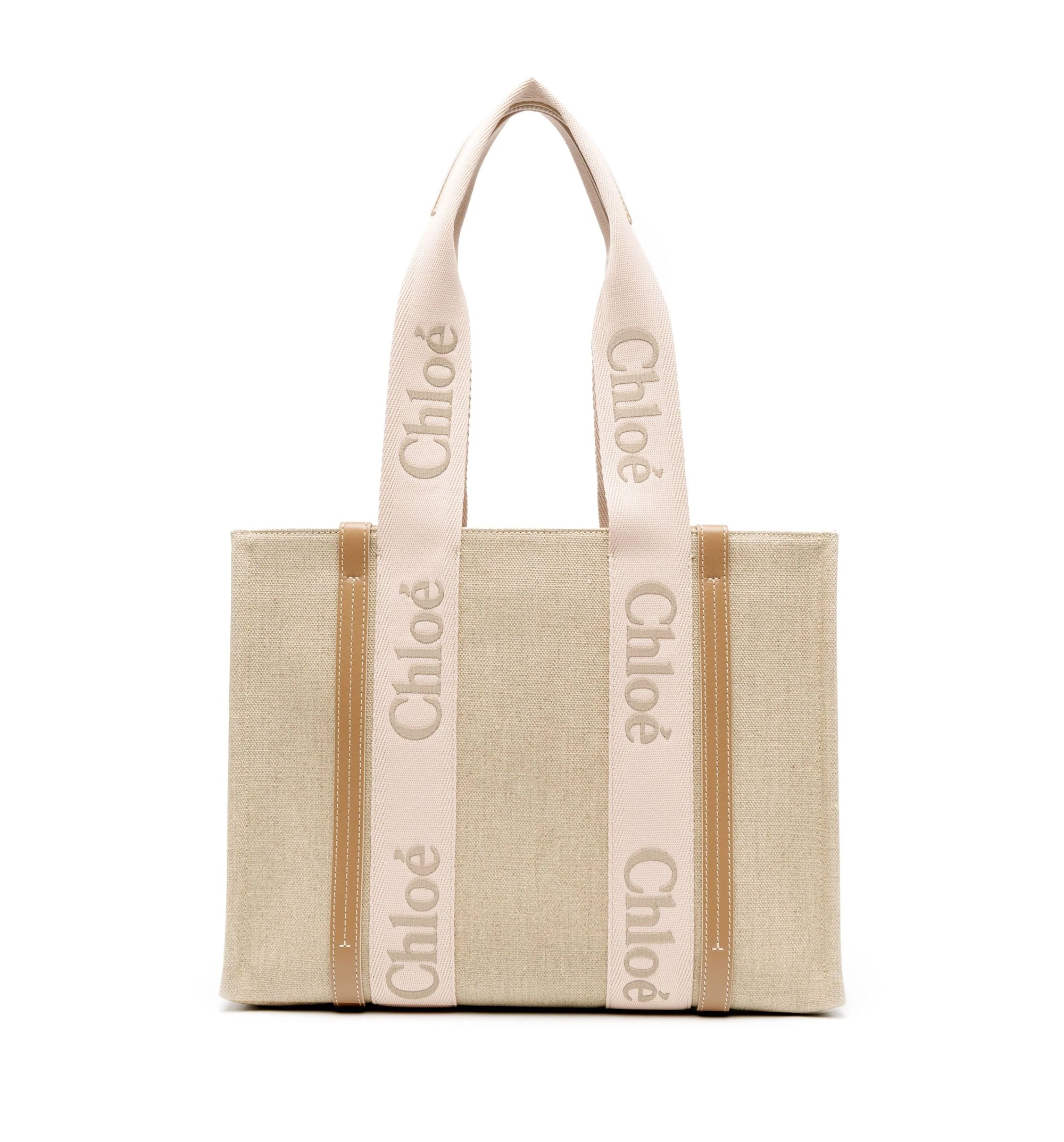 Woody Tote Bag In Linen