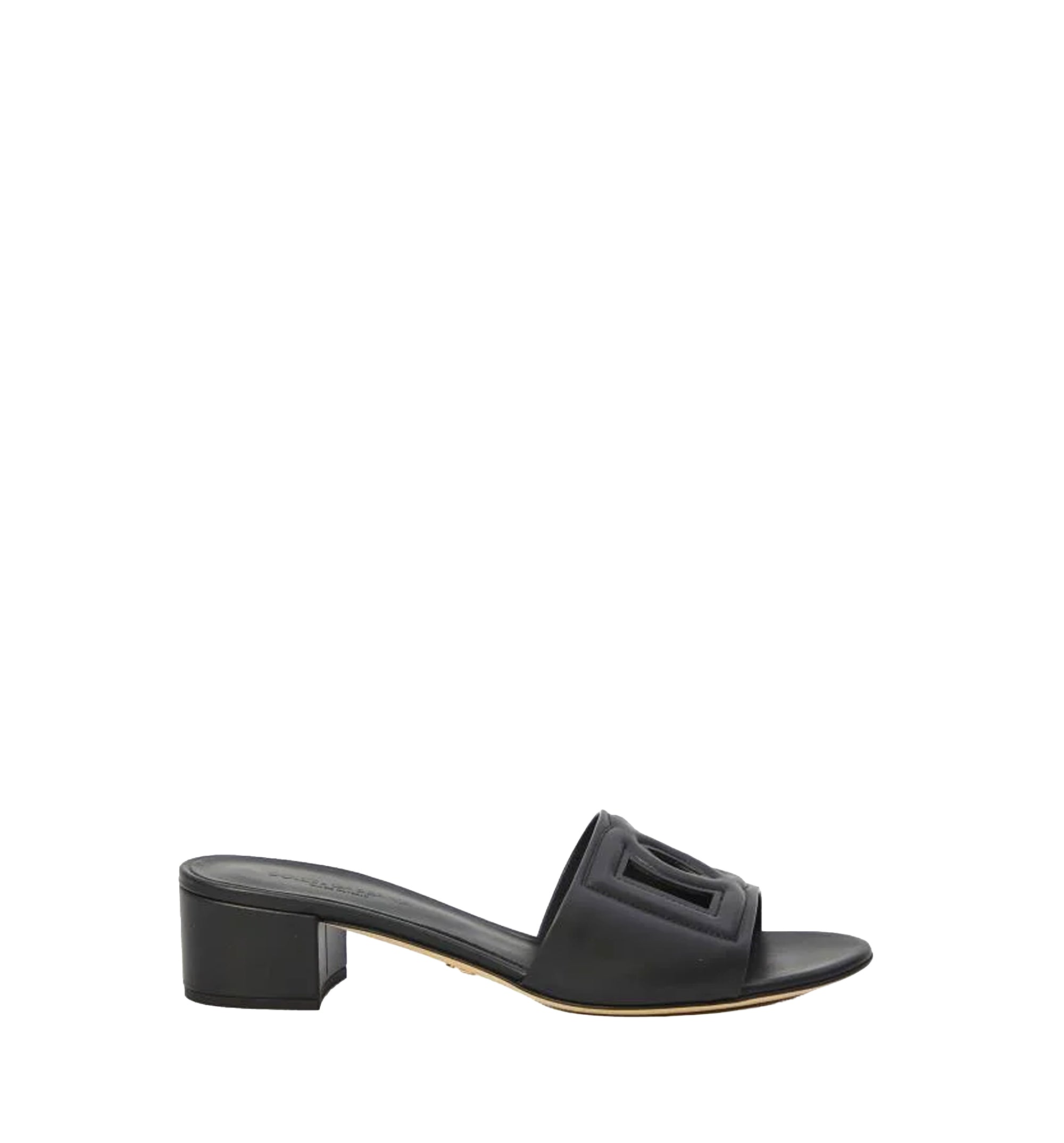 Calfskin Sliders With DG Logo