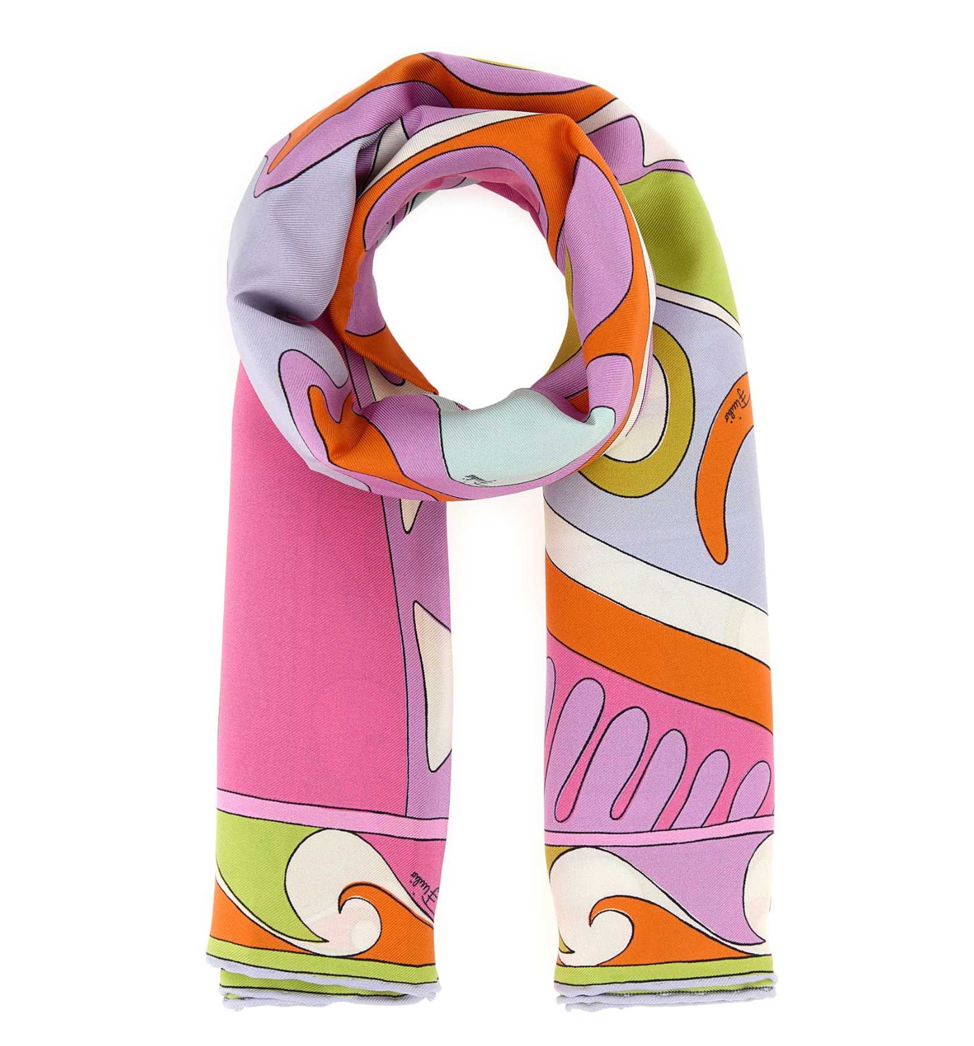 Soleil Print Silk Carré