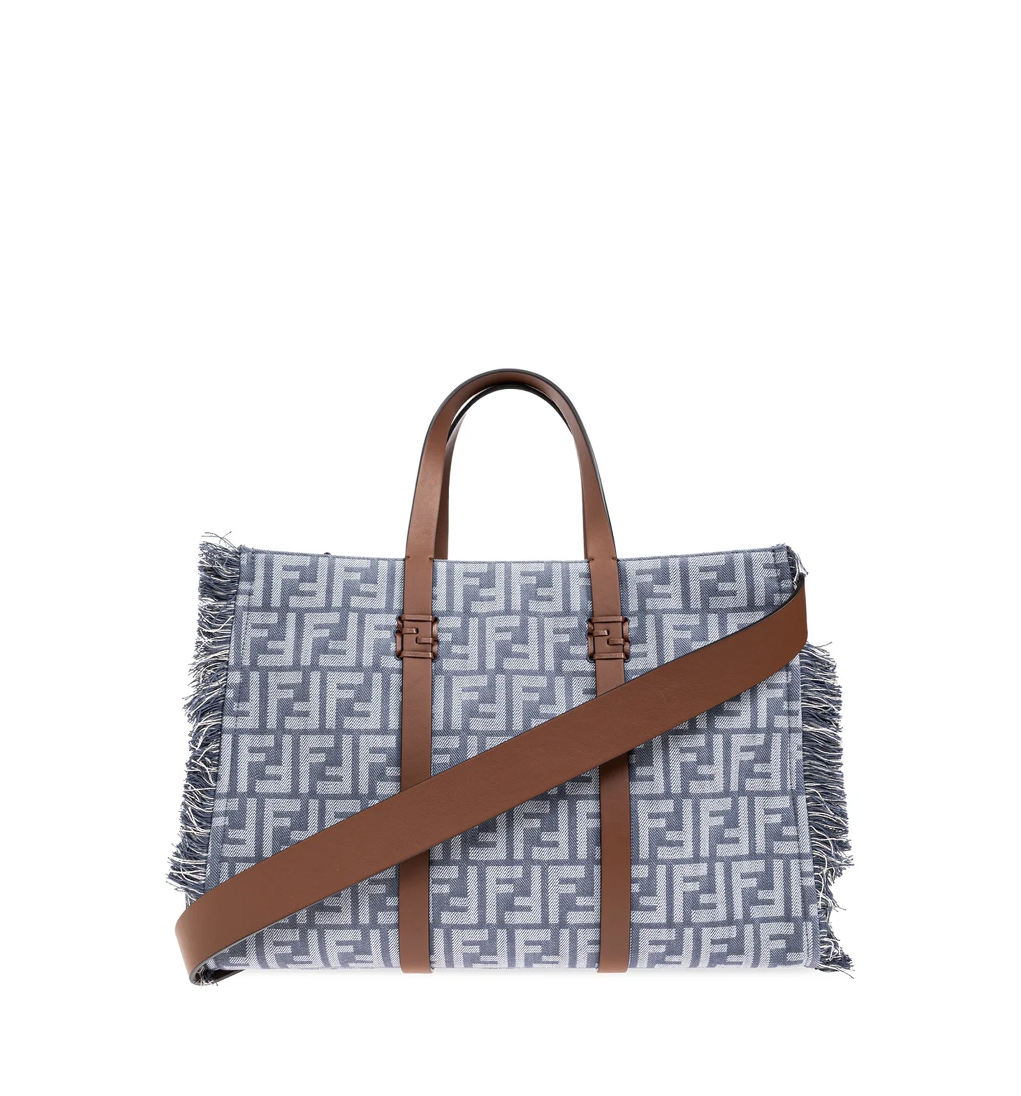 Fendi Summer FF Jacquard Tote Bag