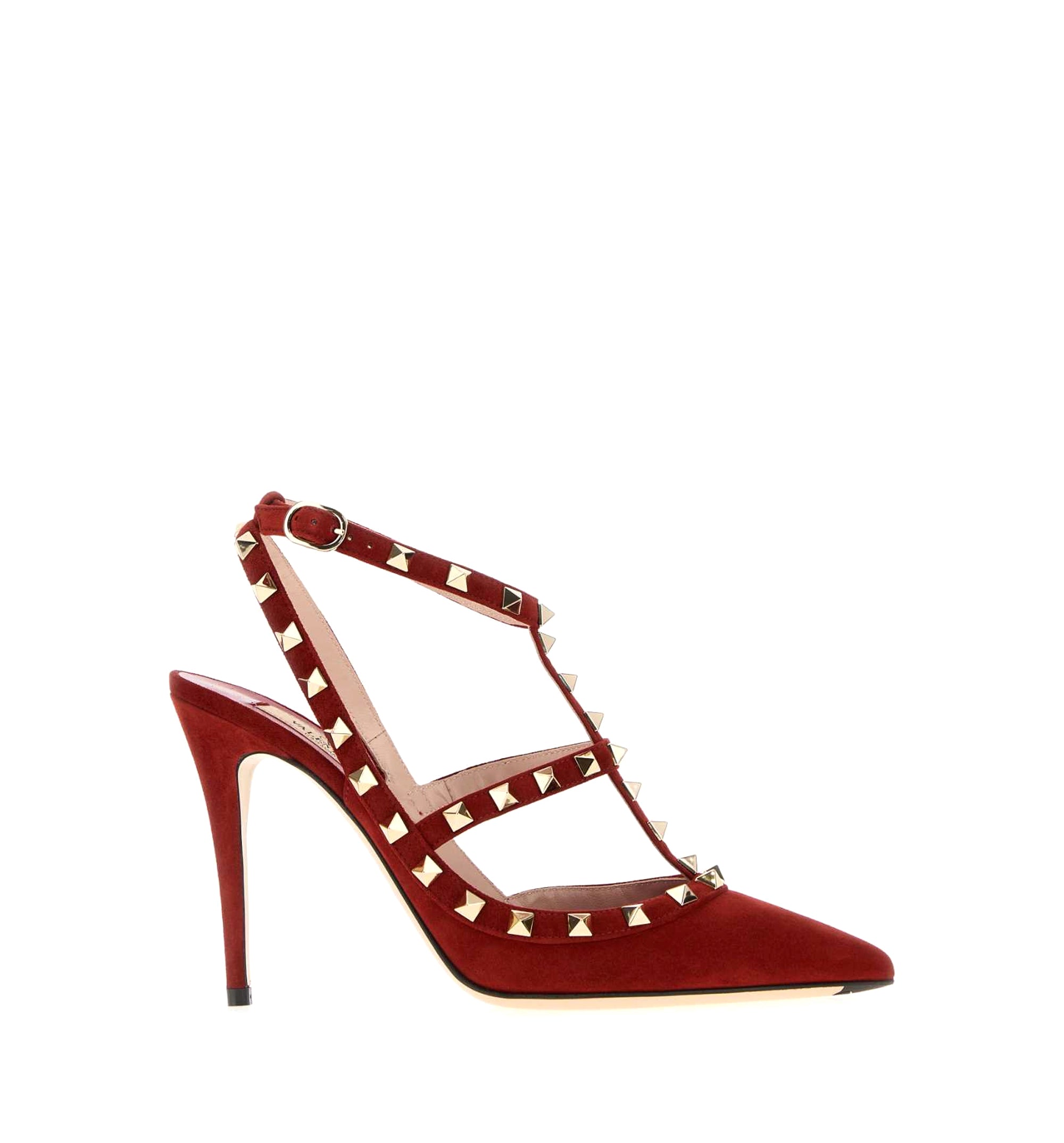 Rockstud Suede Pumps 100mm