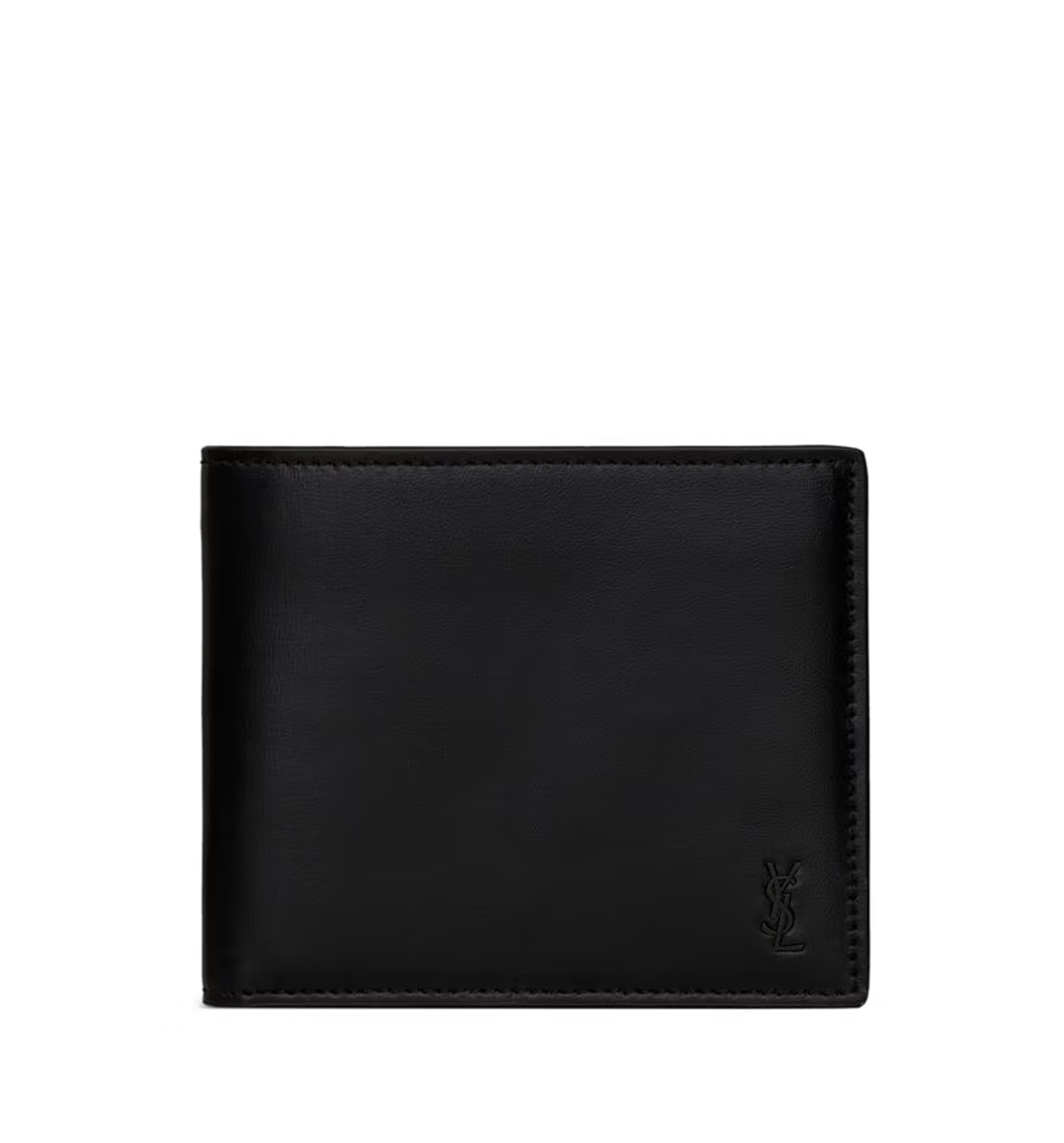 Tiny Cassandre East/West Wallet In Matte Leather