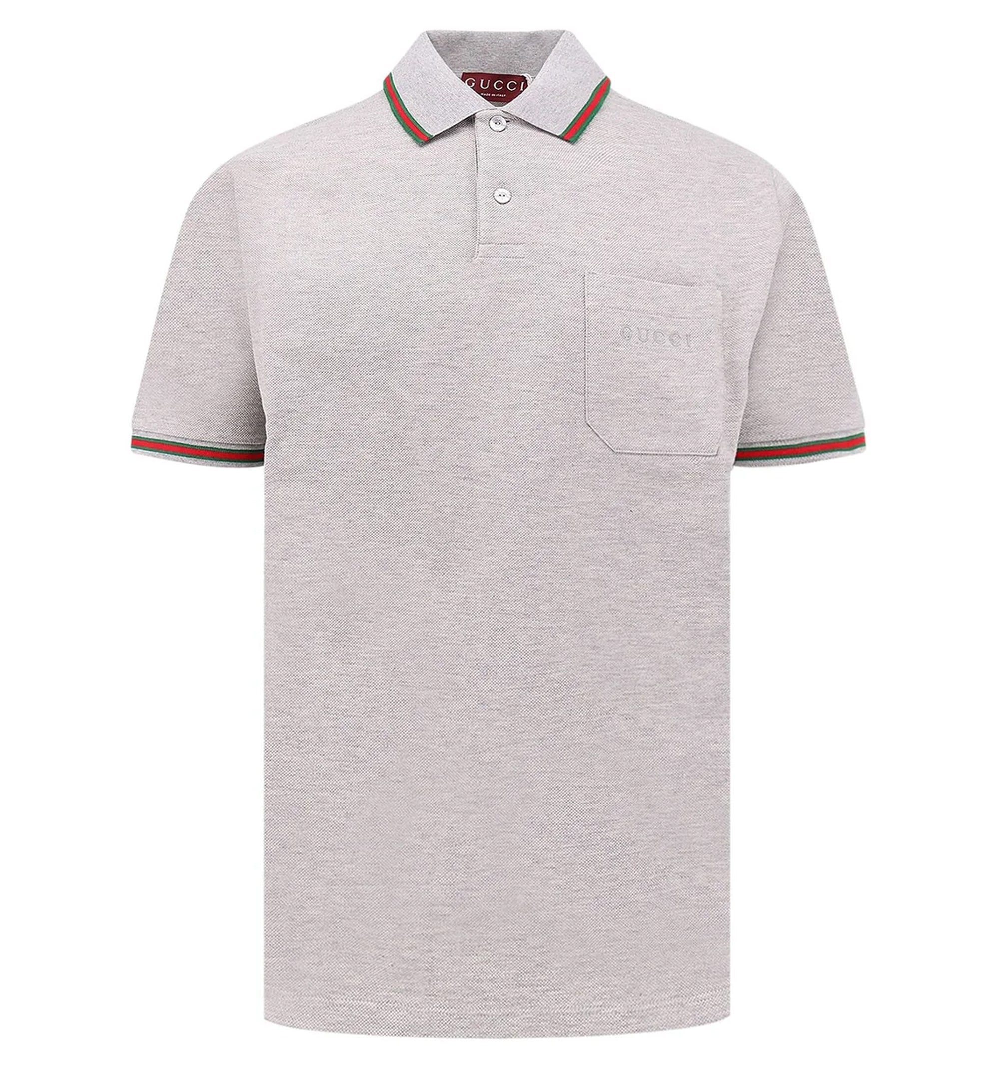 Cotton Piquet Polo Shirt With Embroidery