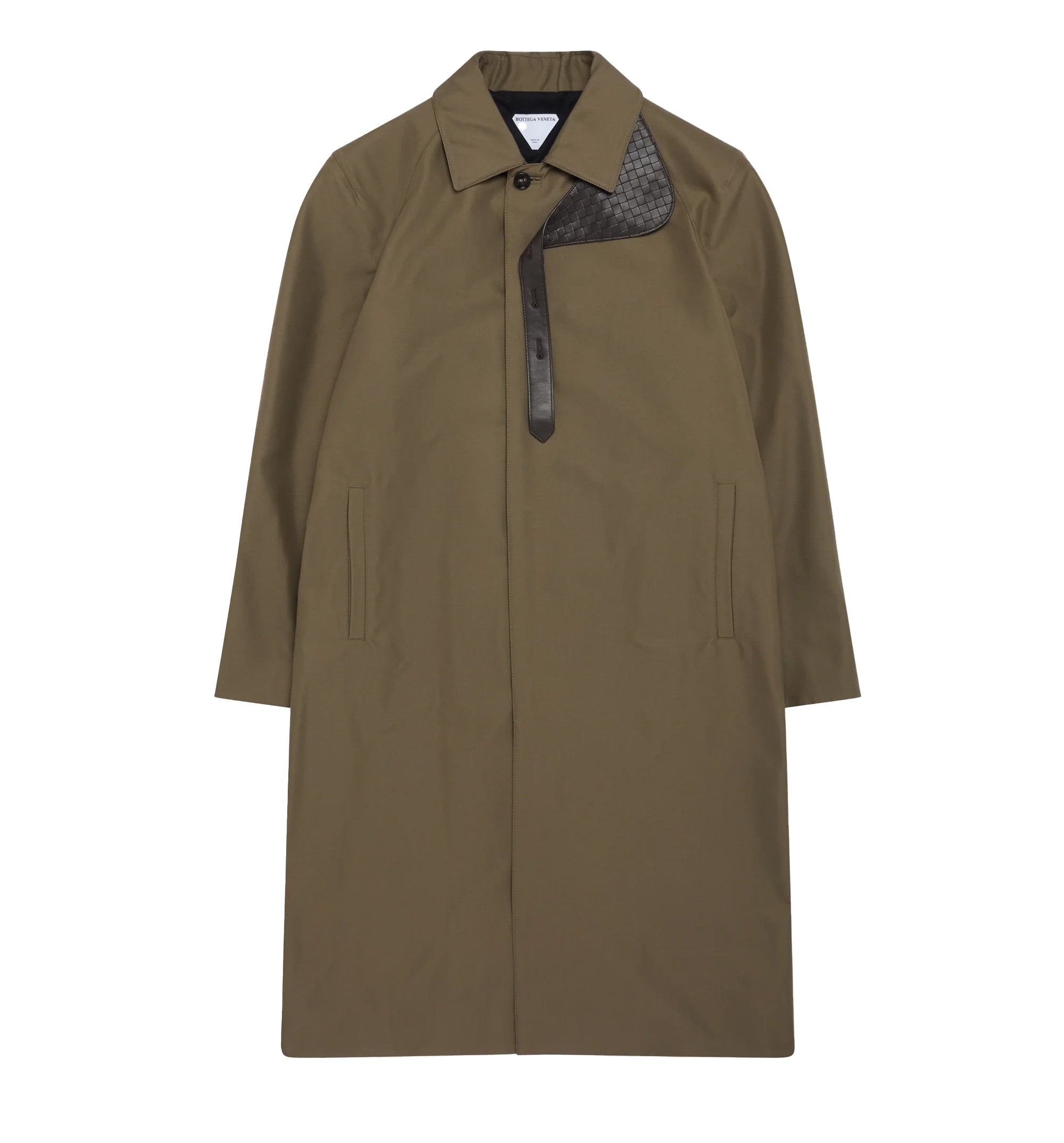 Silk And Nylon Trench Coat