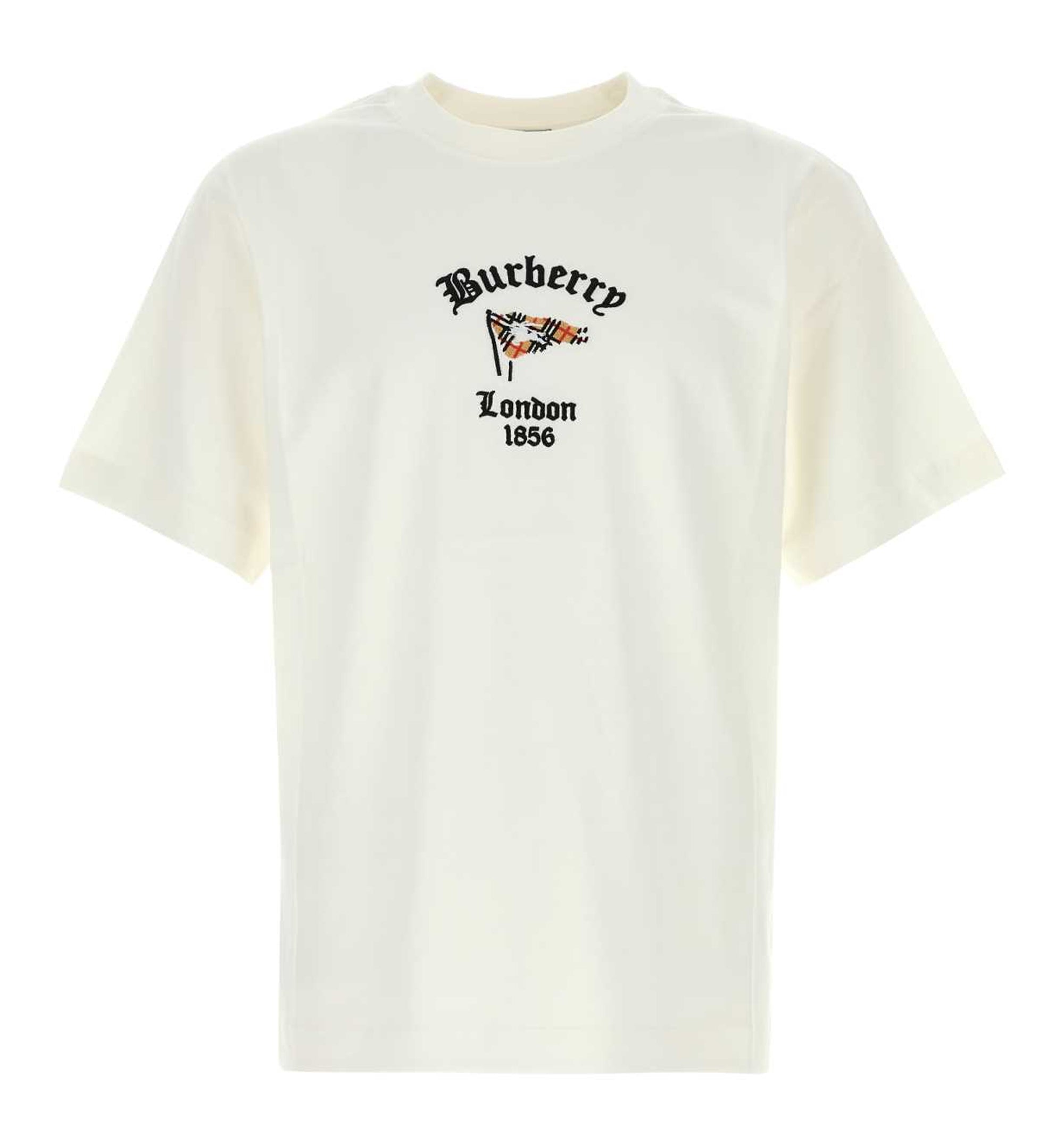 Check Flag Cotton T-shirt