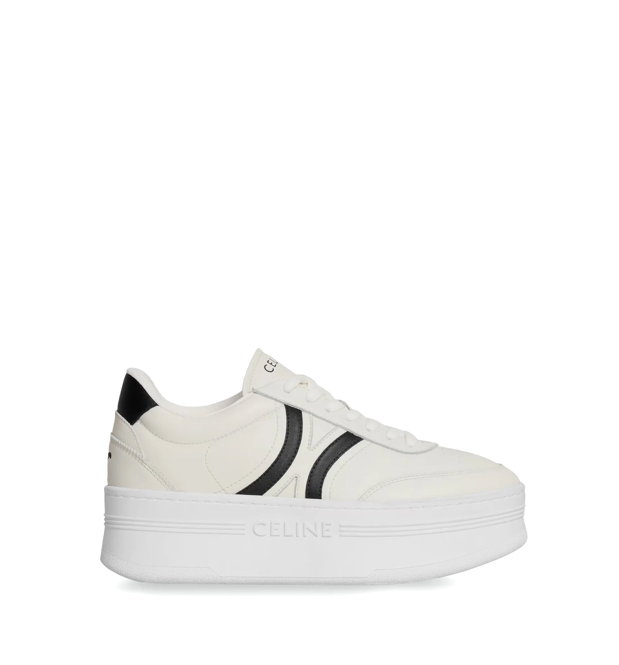 Block Sneakers With Back Triomphe