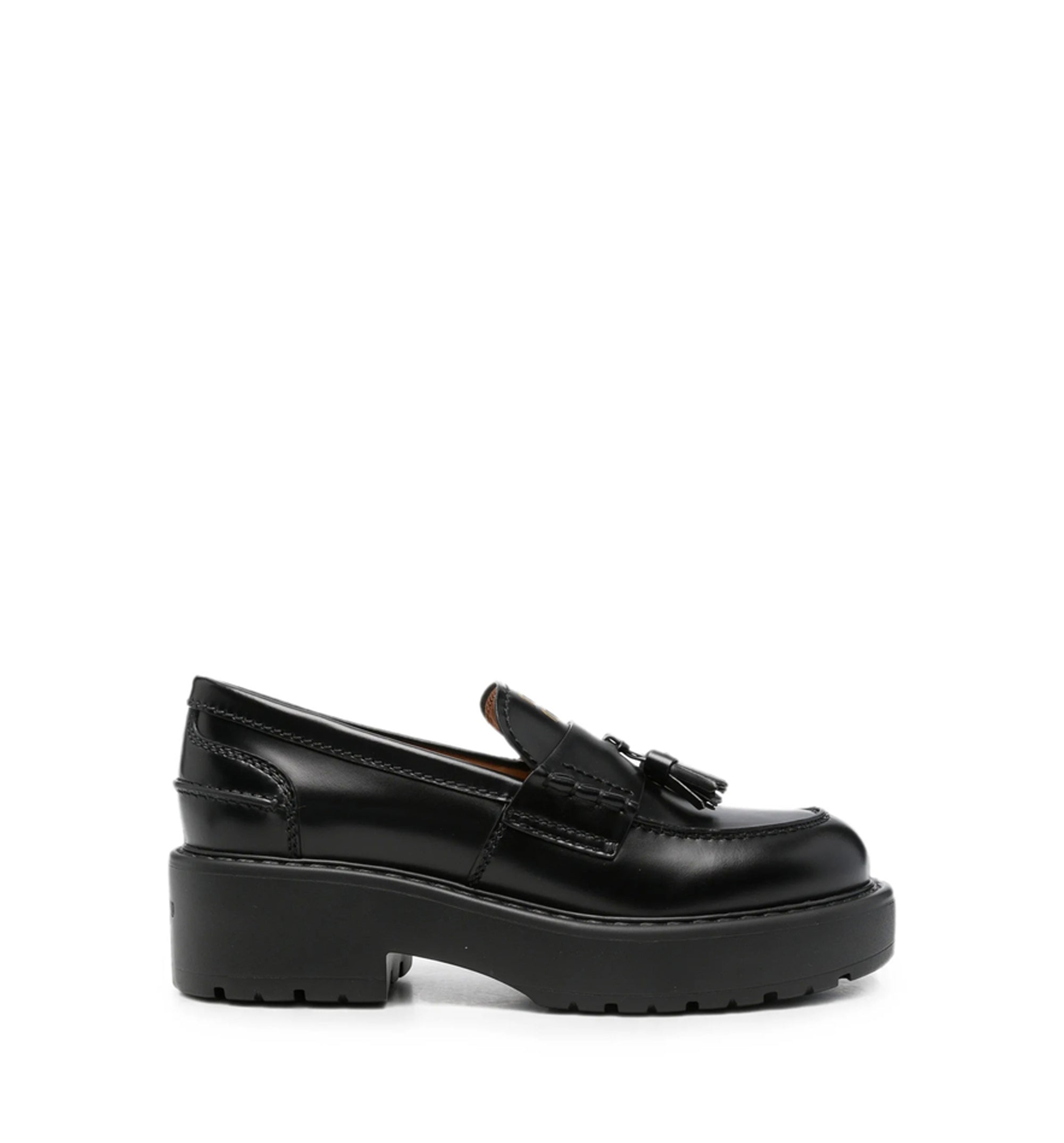 Leather loafers