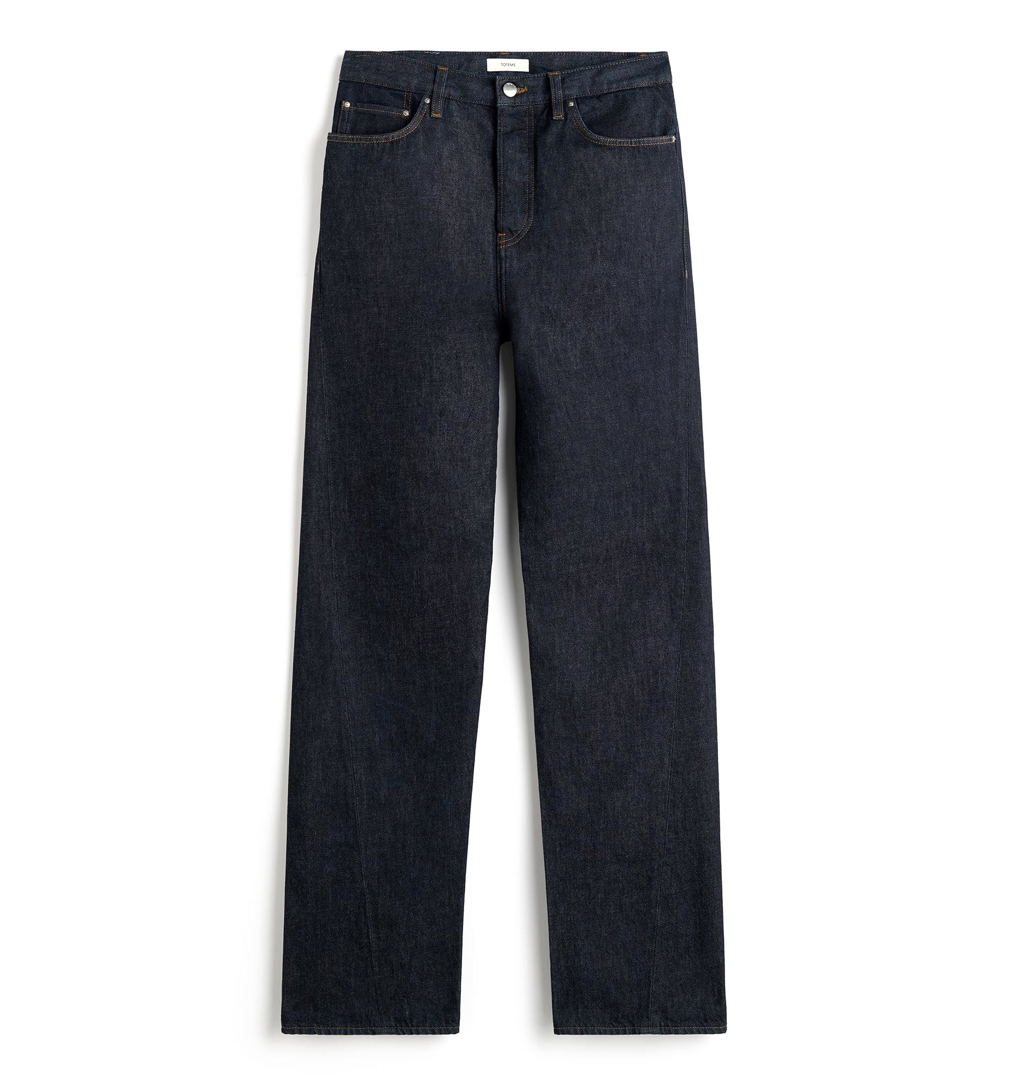 Twisted-Seam Denim Jeans