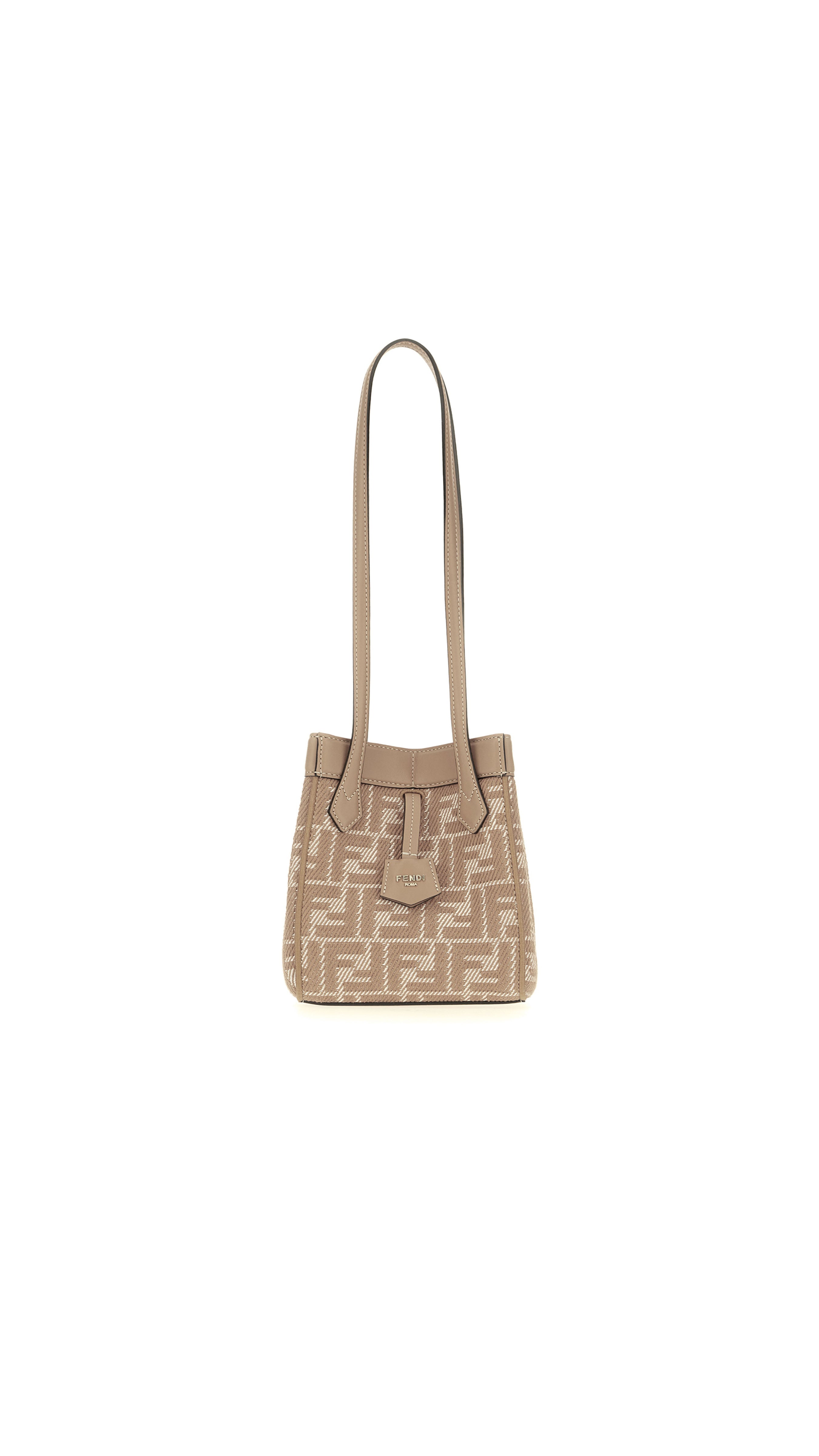 Origami Mini Bag in FF Jacquard - Dove Grey