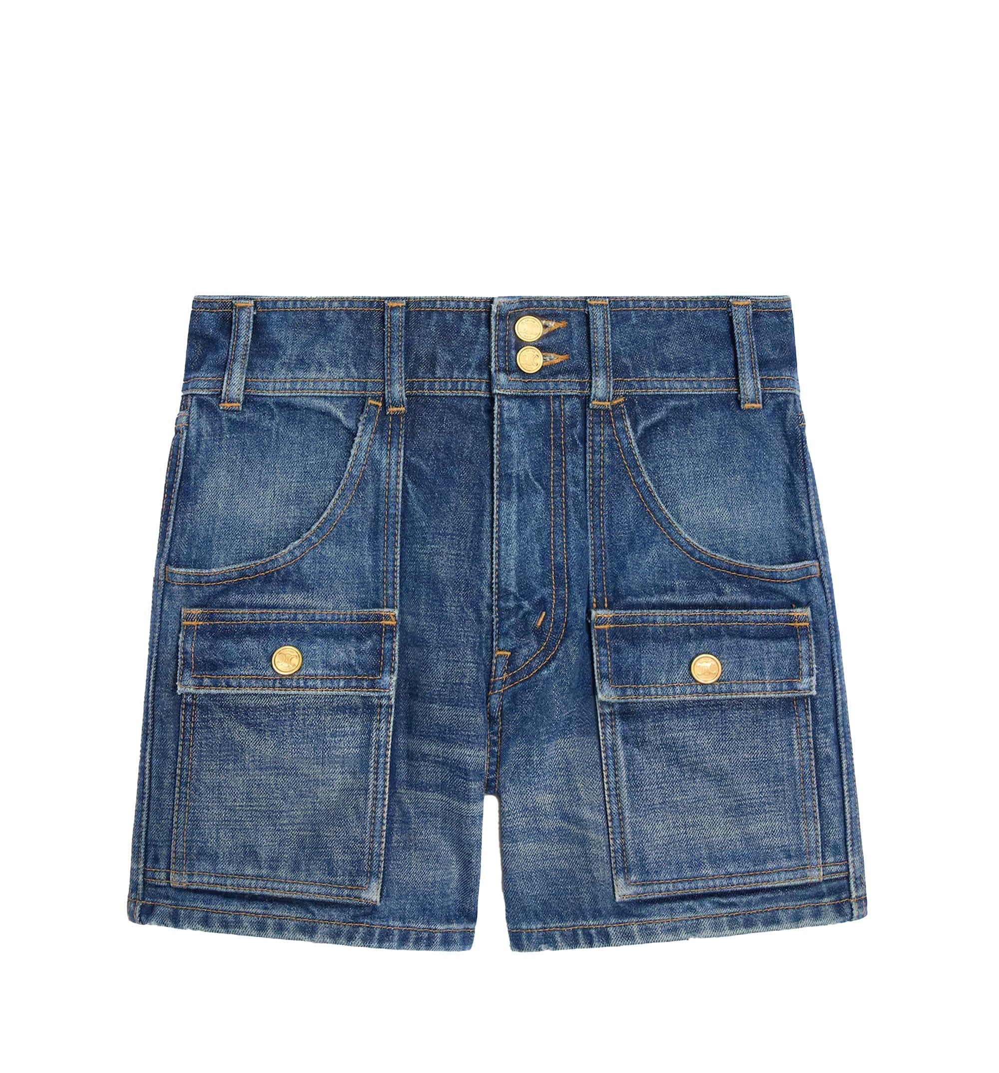 Kitty Shorts In Dark Union Wash Denim