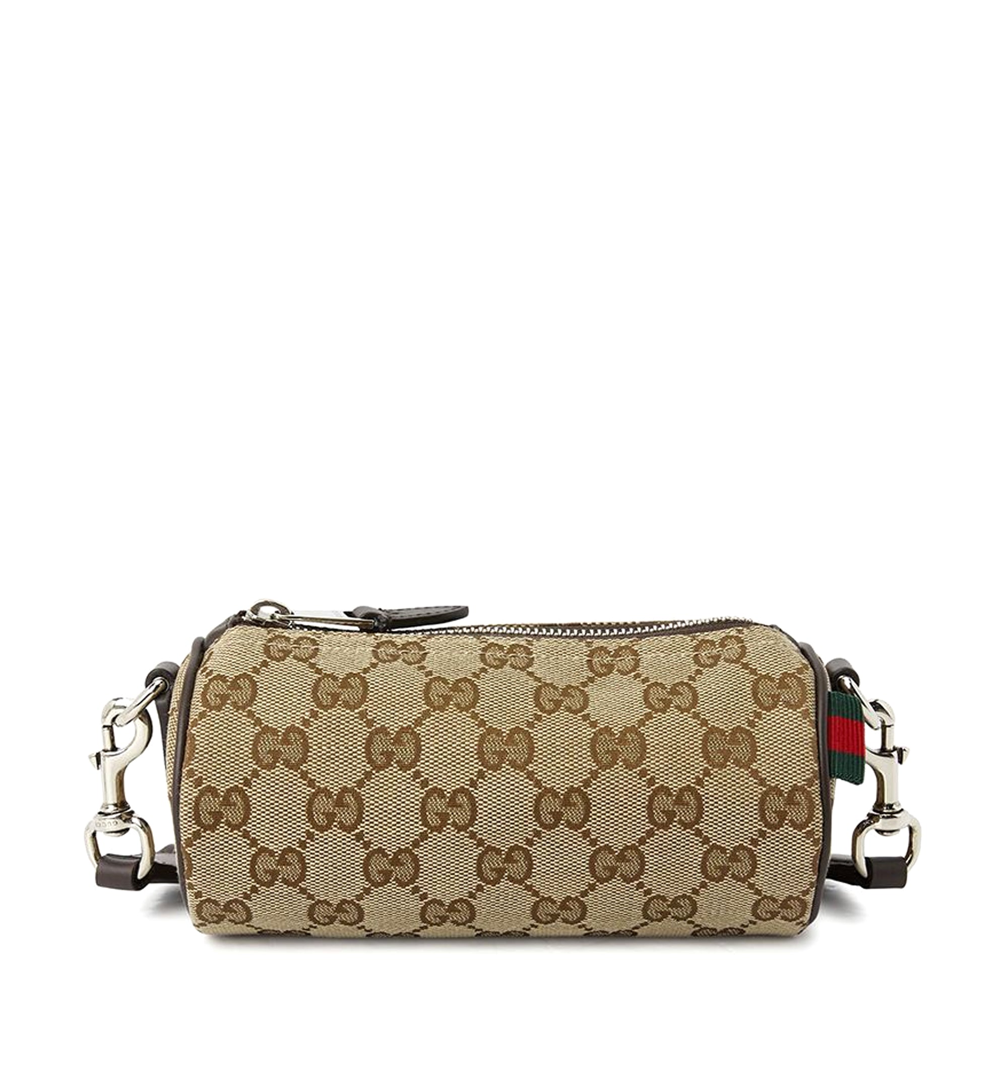 GG Canvas Mini Cylinder Bag