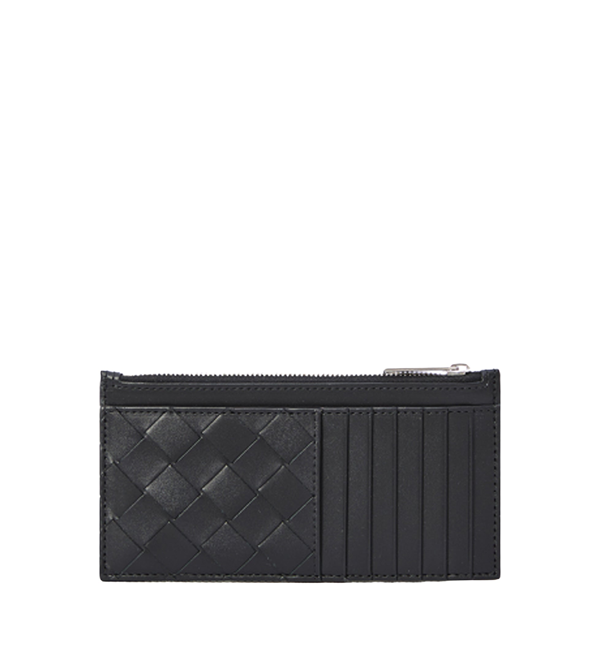 Long Intrecciato Zipped Card Case