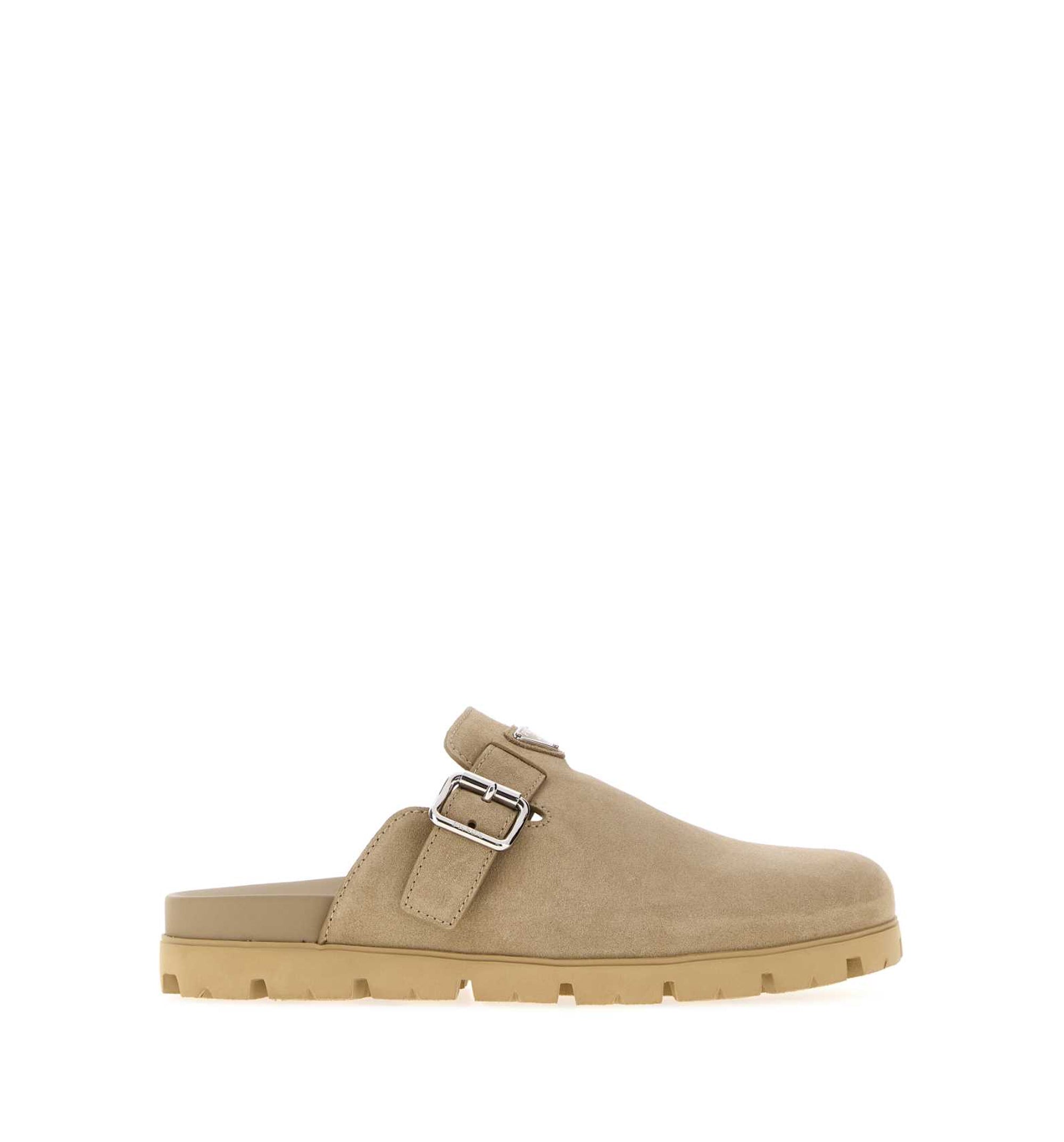Suede Mules