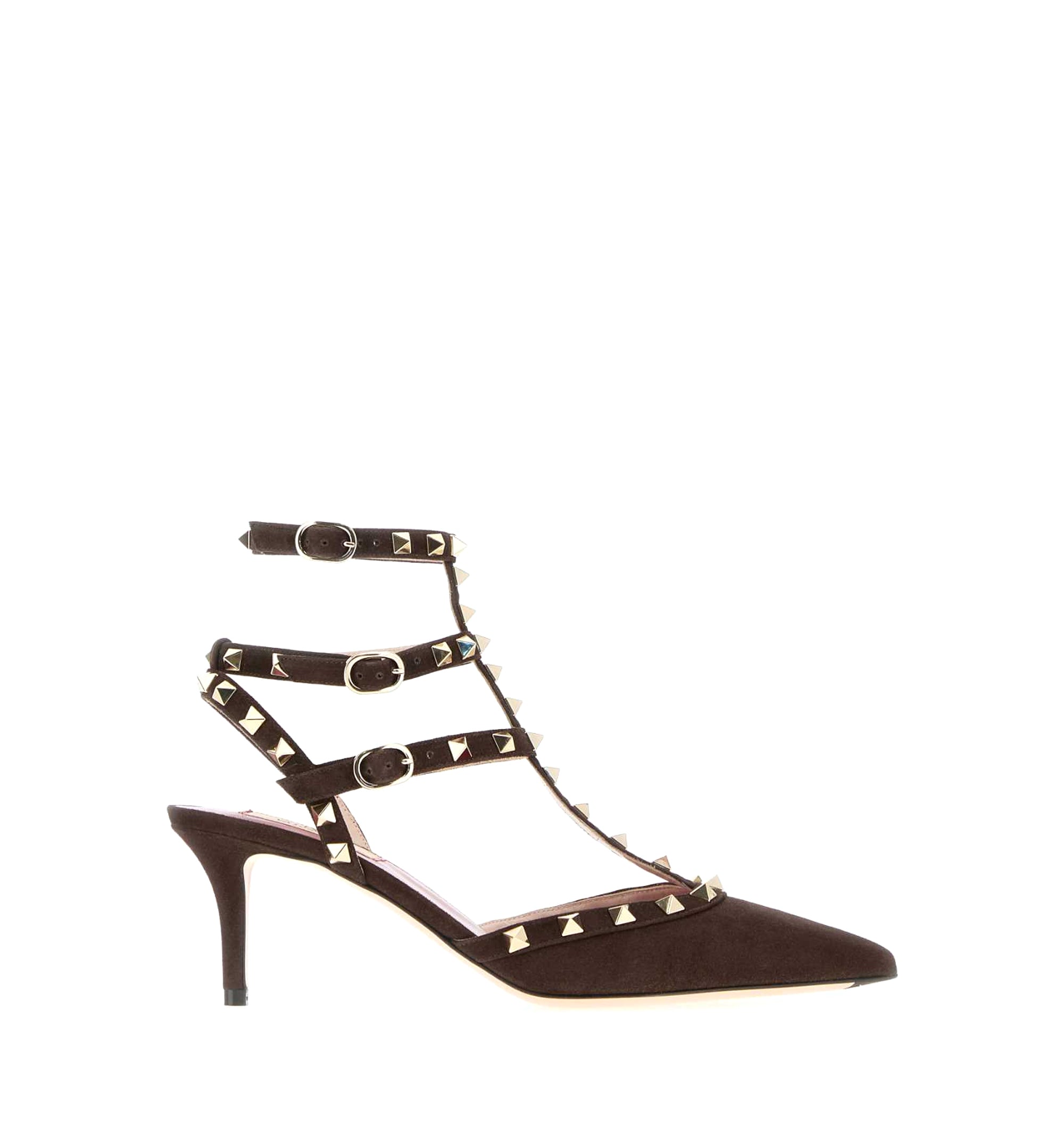 Rockstud Suede Pumps