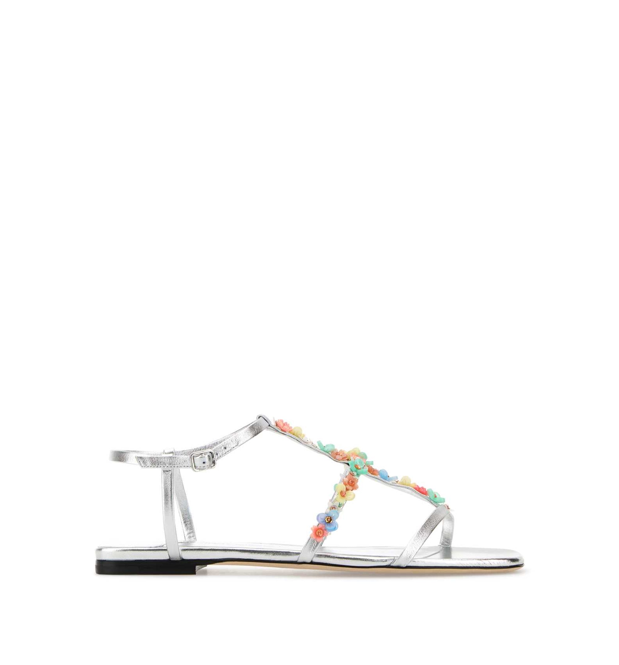 Gwyn Daisy Flat Sandals