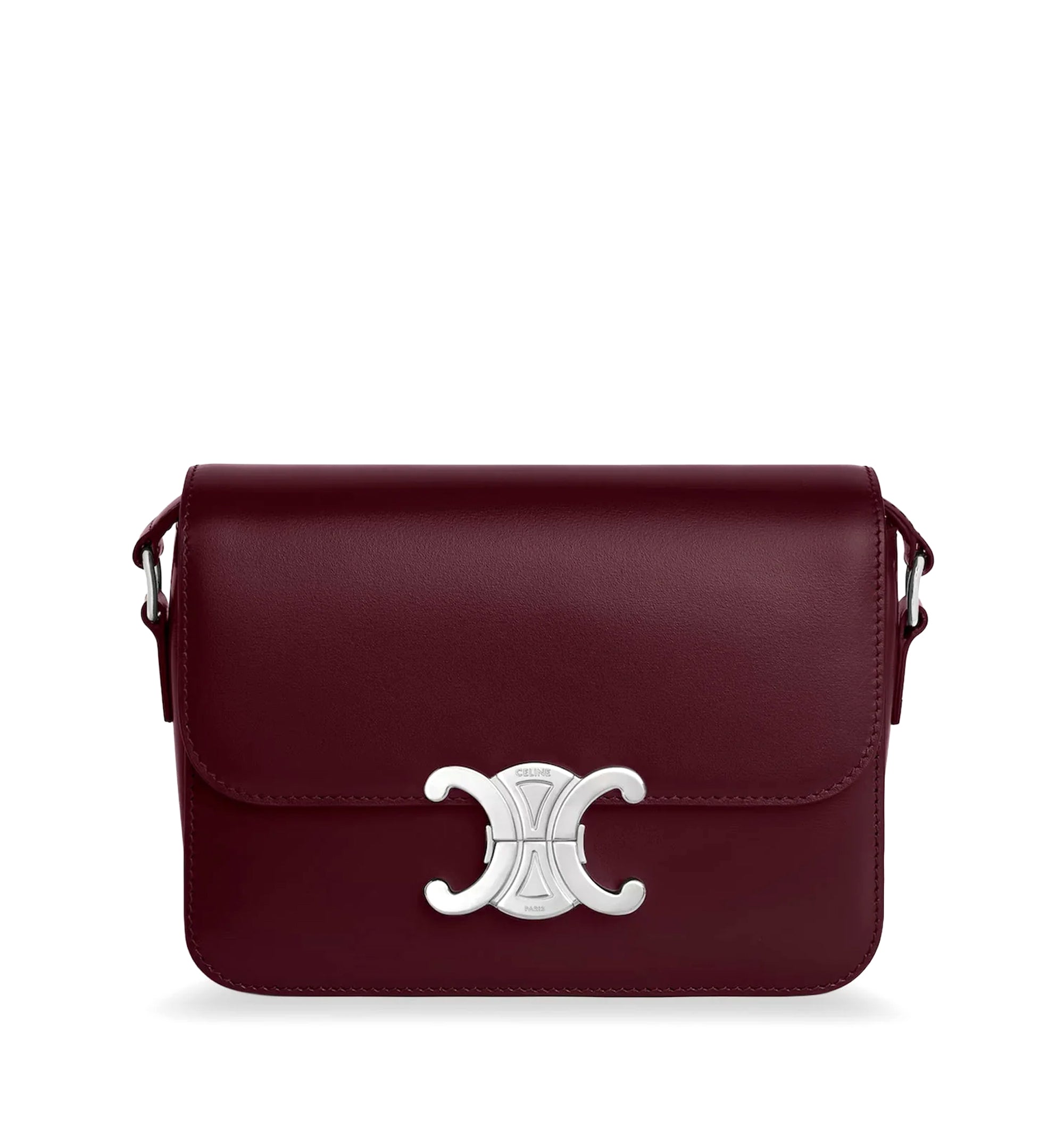 Teen Triomphe Bag in Shiny Calfskin