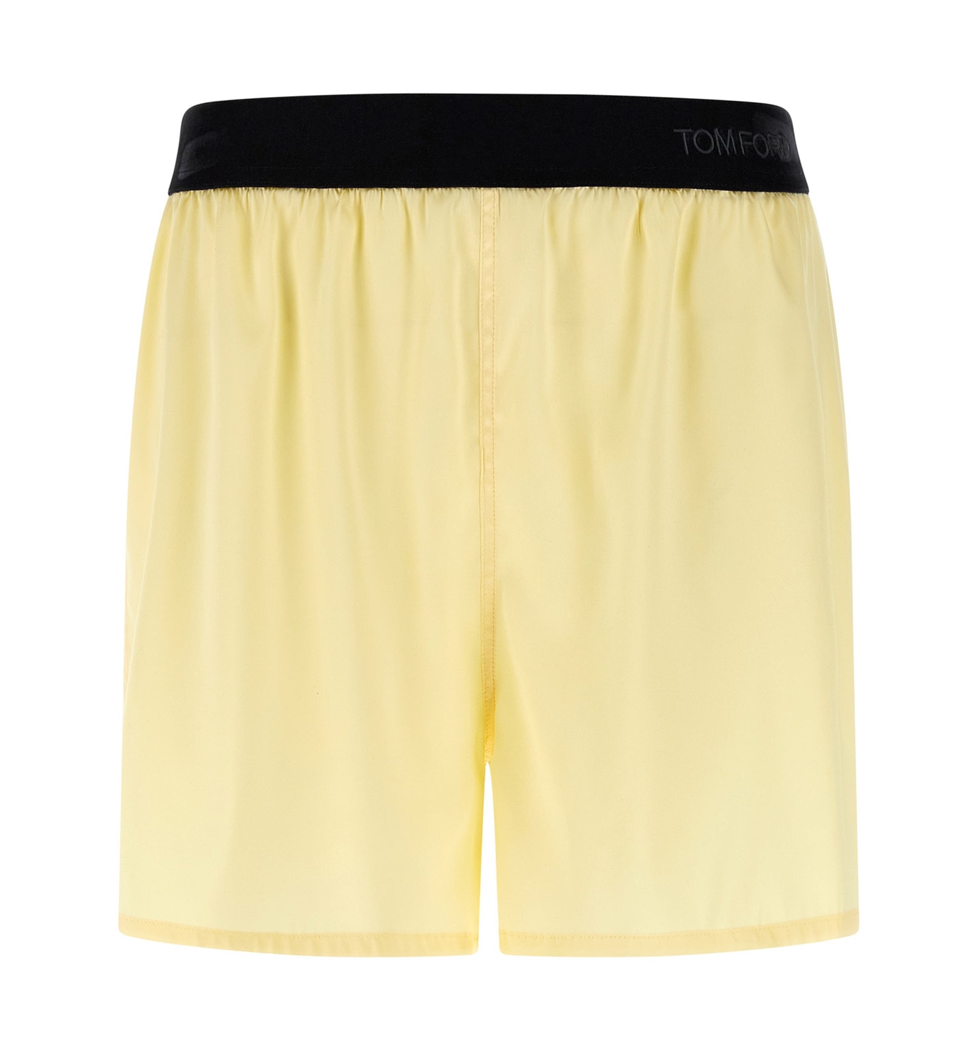 Stretch Silk Satin PJ Shorts