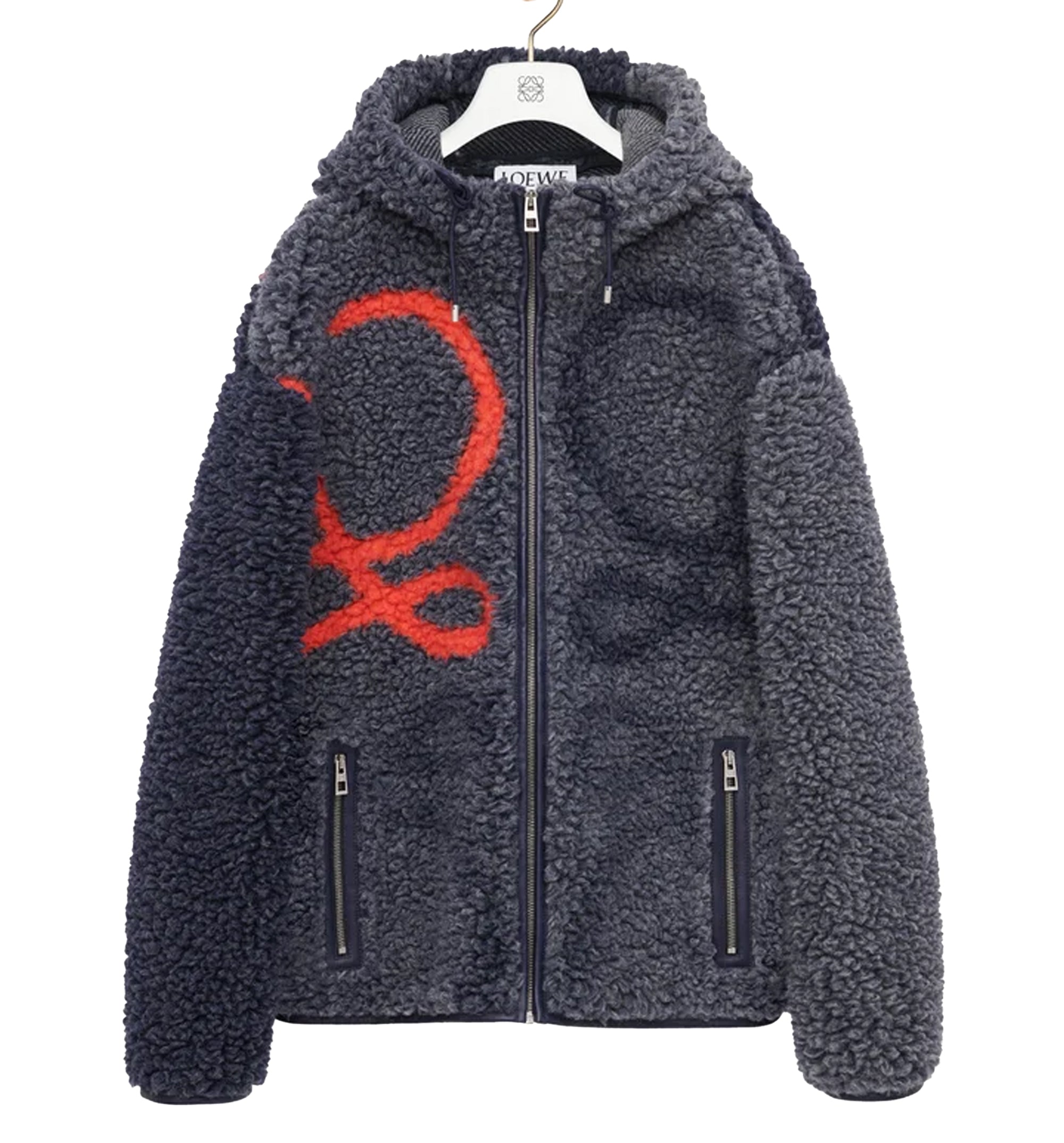 Hooded Jacket In Wool Blend