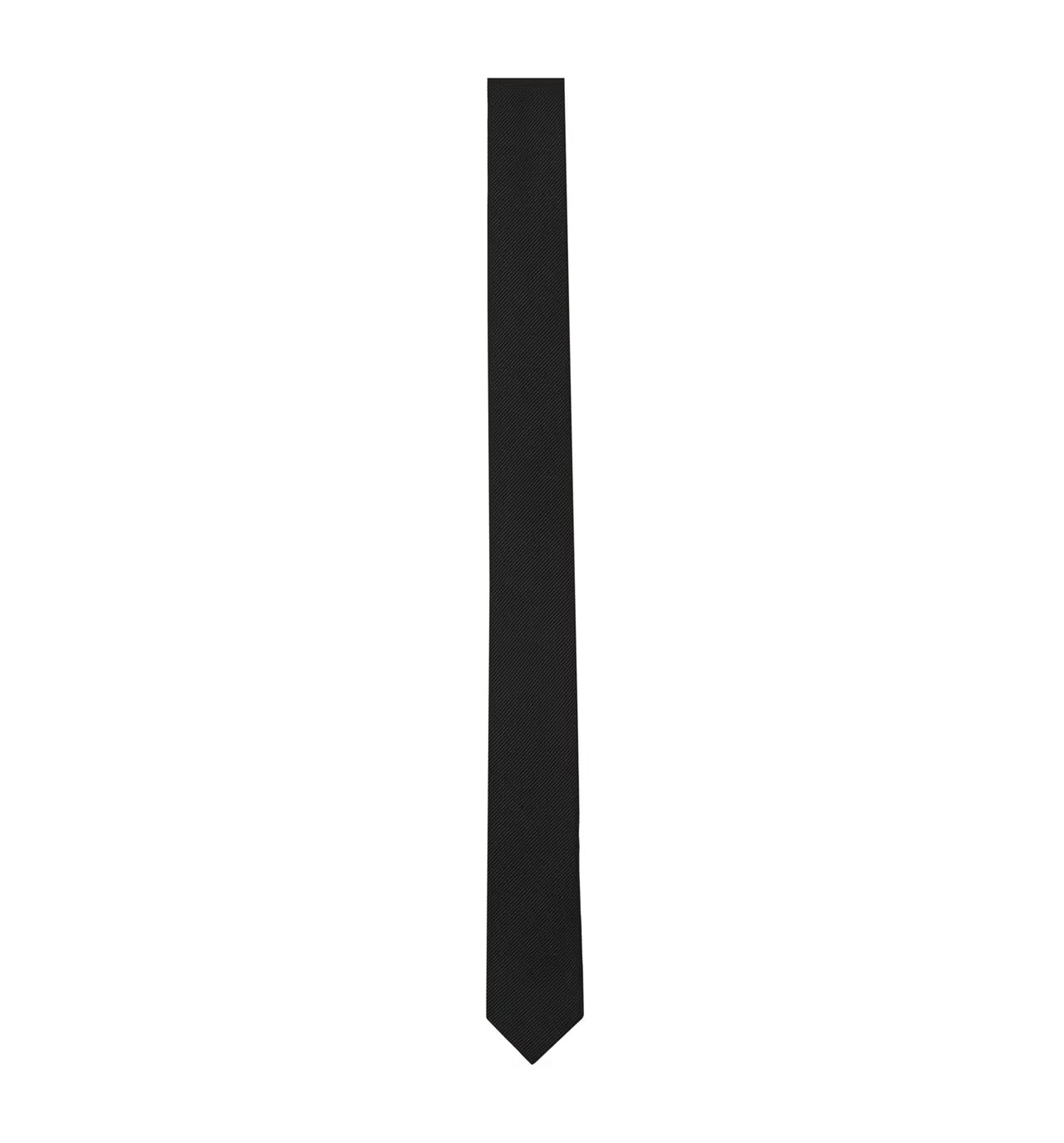 Signature Evening Skinny Tie In Silk Grosgrain