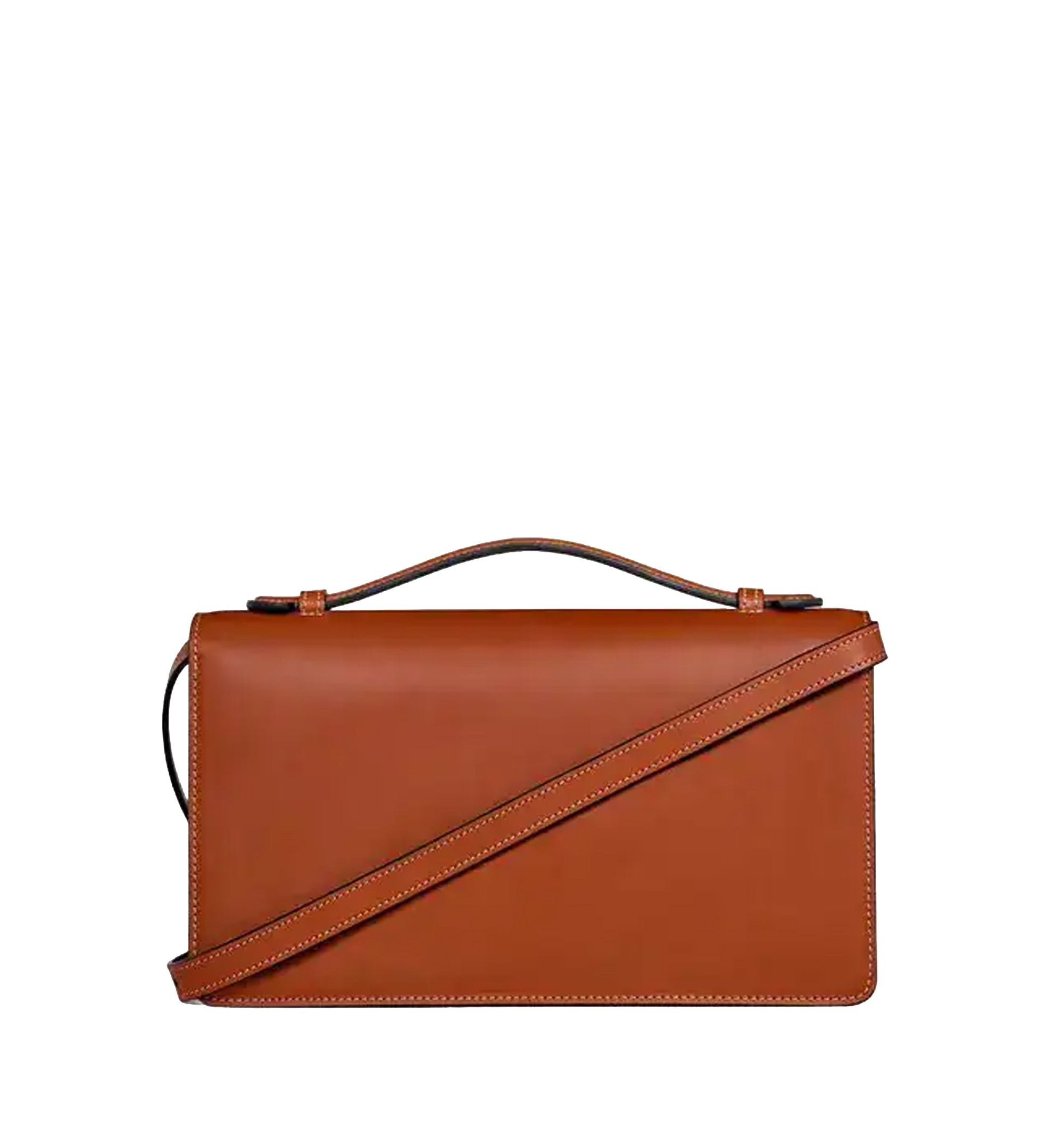 Triomphe Leather Crossbody Bag