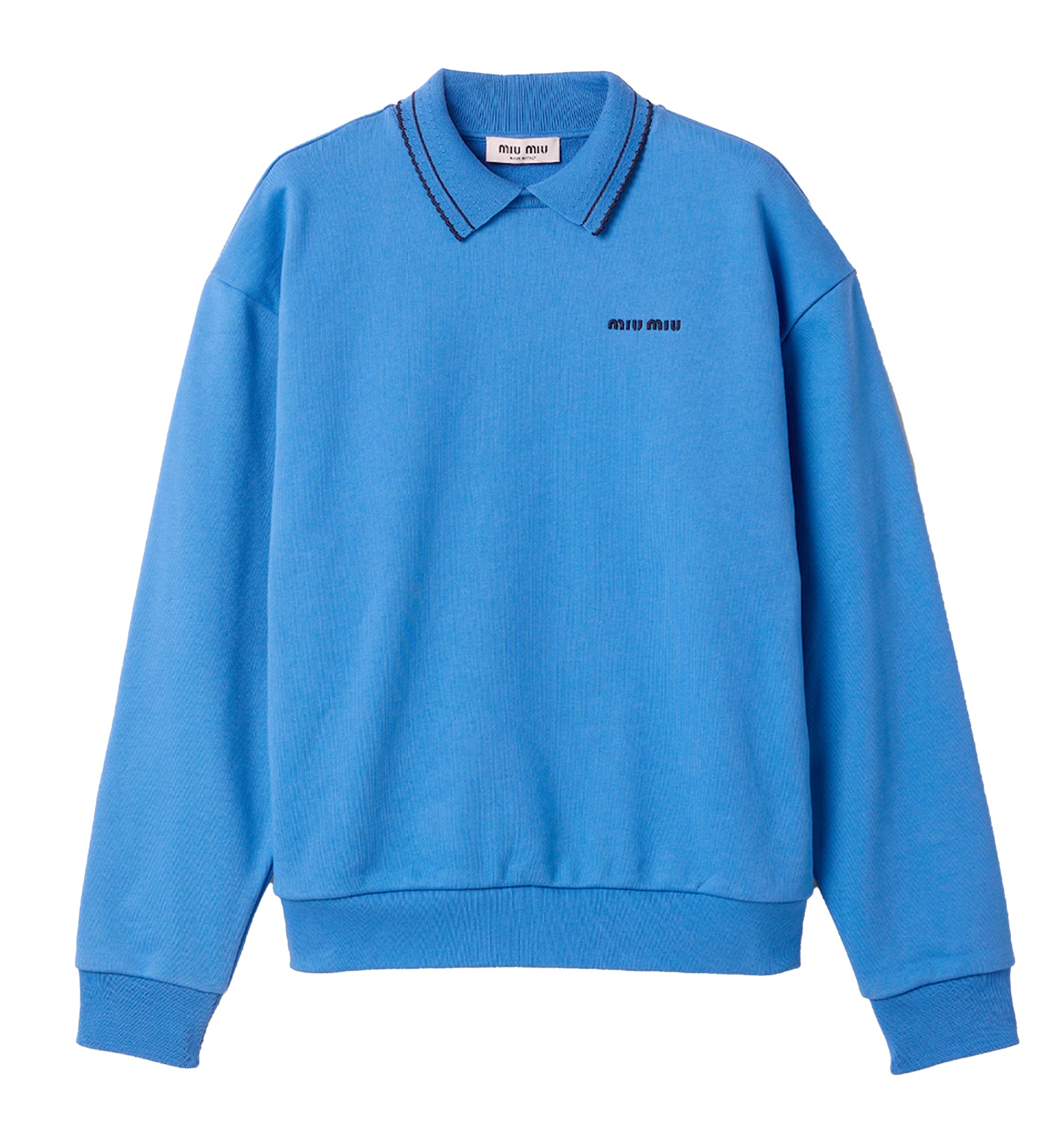 Cotton fleece sweatshirt
