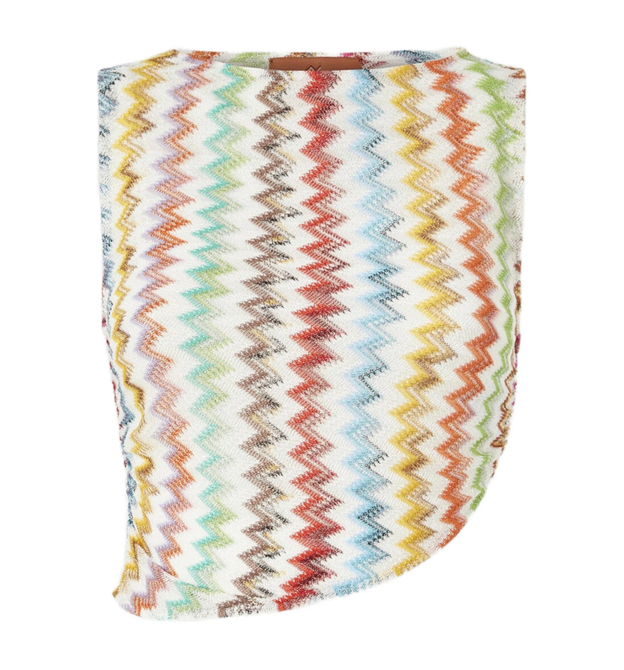 Viscose-Lamé Blend Tank Top